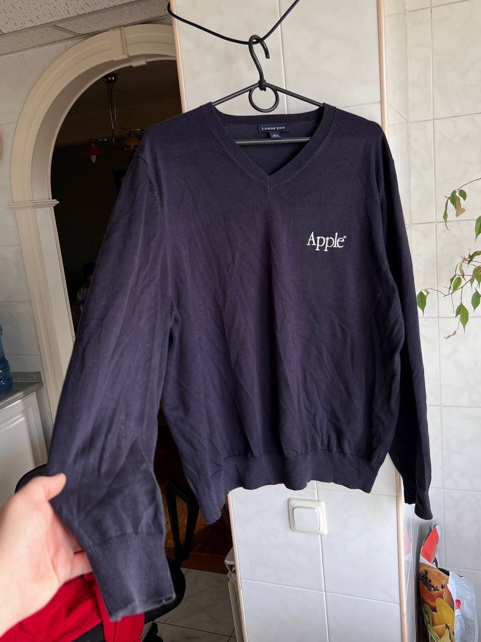 Apple Vintage Apple Computer Knit Wear Sweater Pullover 2000s Sz L Size US L / EU 52-54 / 3 - 3 Thumbnail
