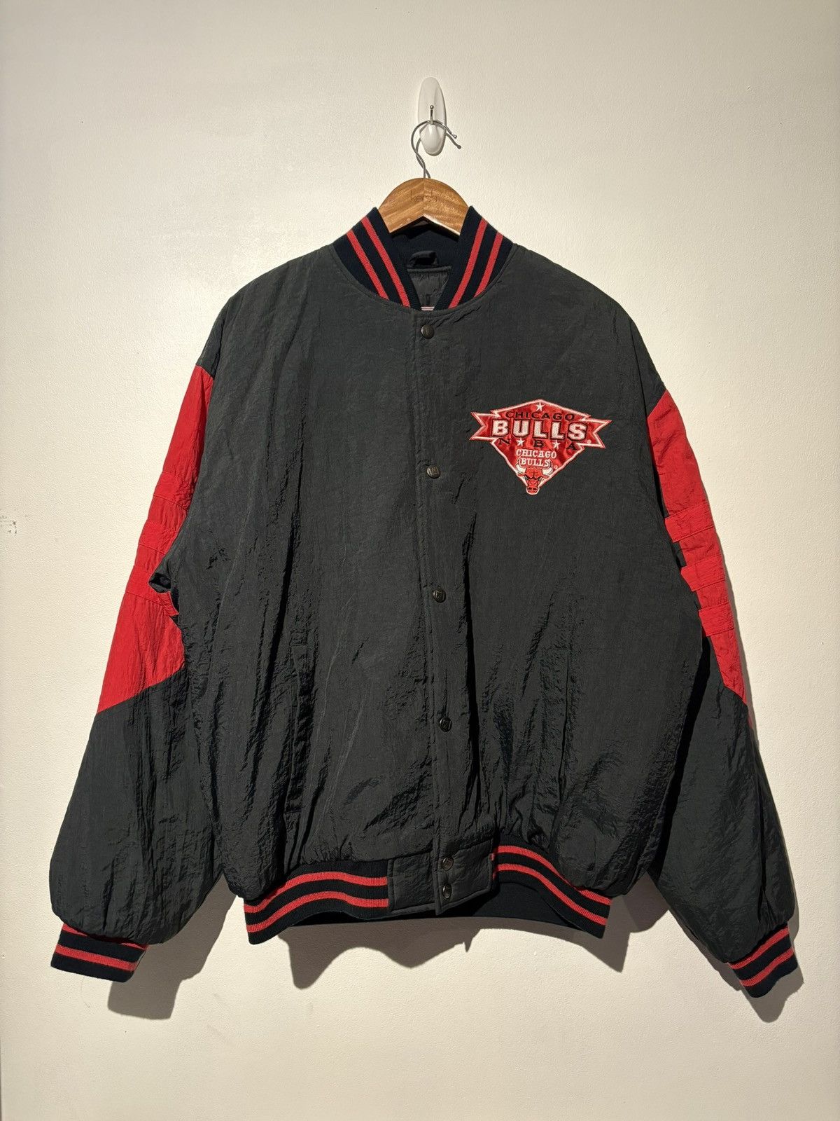 Logo 7 (Size L) Chicago Bulls NBA Logo 7 Vintage Bomber Jacket Size US L / EU 52-54 / 3 - 2 Thumbnail