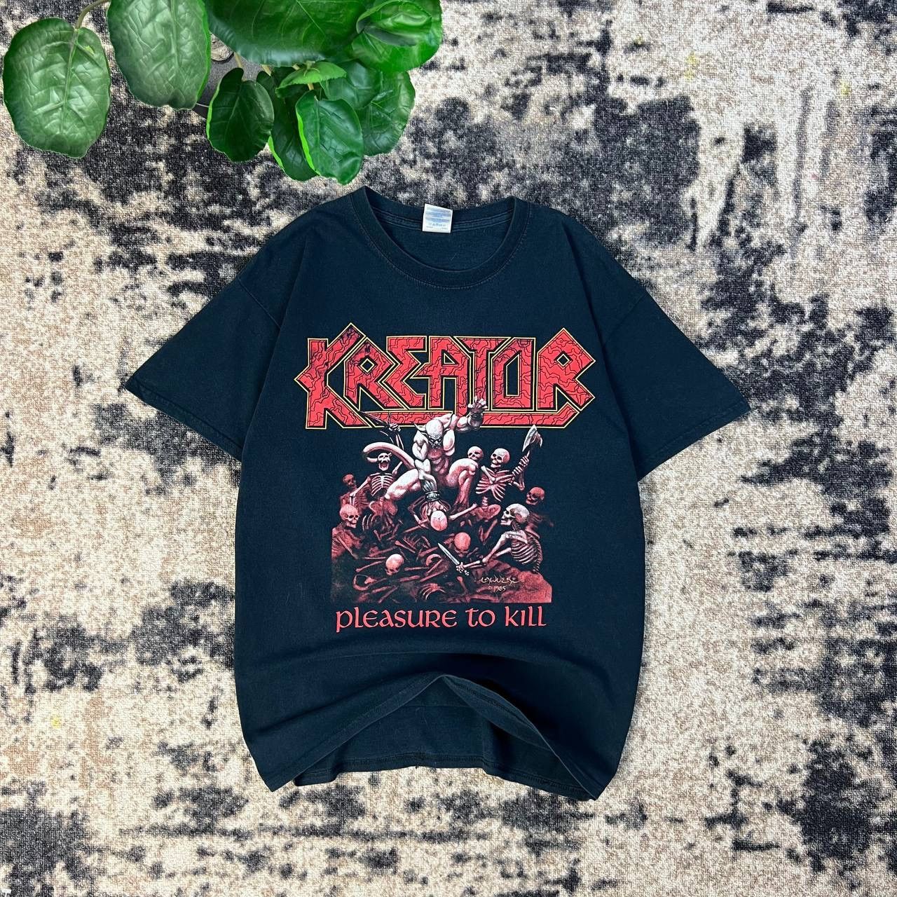 Kreator Vintage Y2K Big Logo Rock Band T-Shirt 1TS88