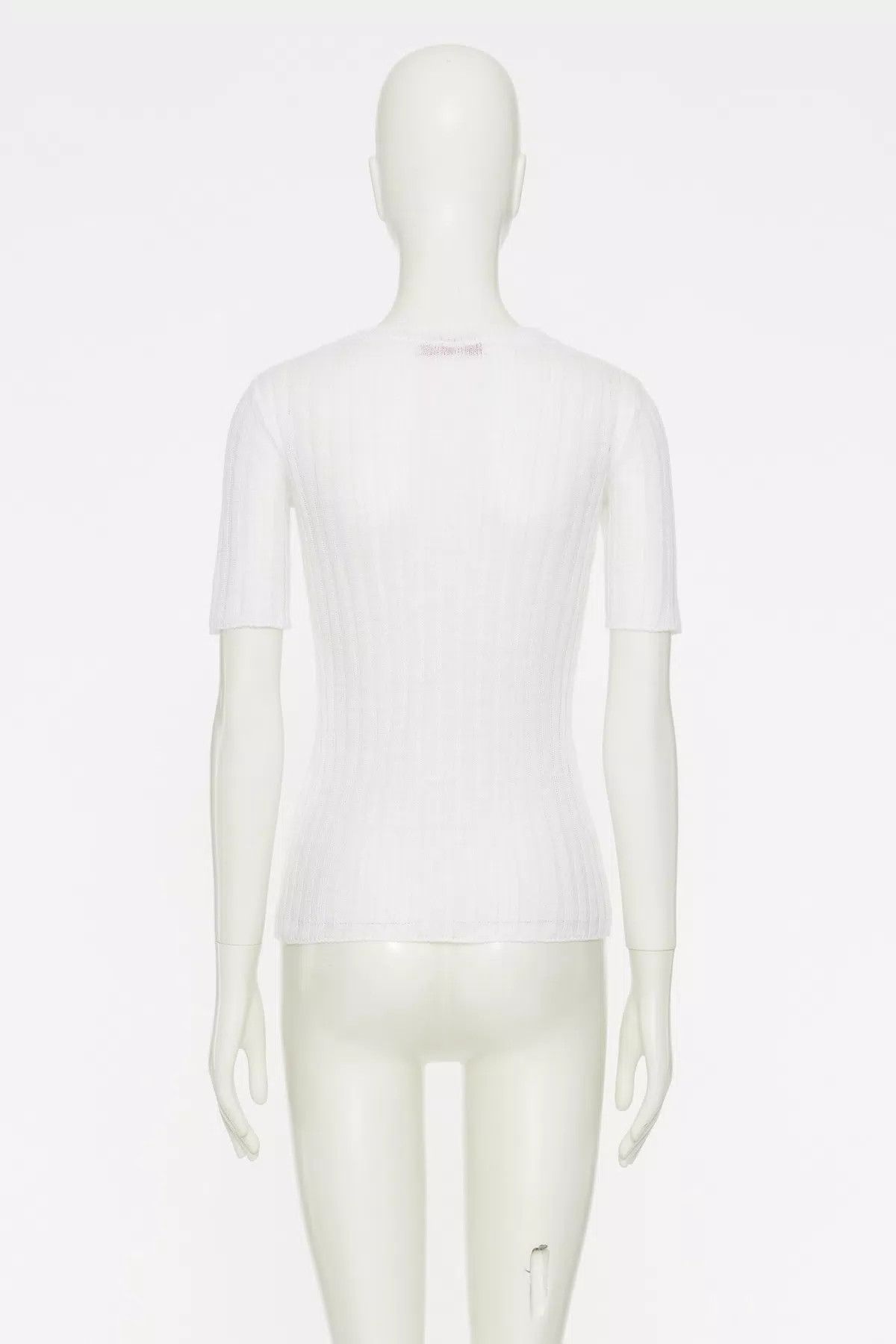 Valentino o1s1wg110525 T-Shirt in White Size L / US 10 / IT 46 - 3 Thumbnail