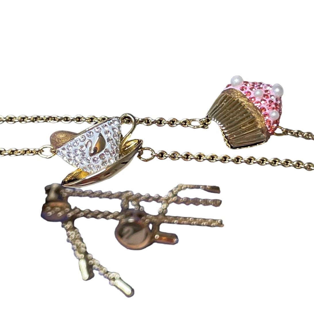 Swarovski Swarovski Nicest Cupcake and Tea Cup Set Bracelets Size ONE SIZE - 4 Thumbnail