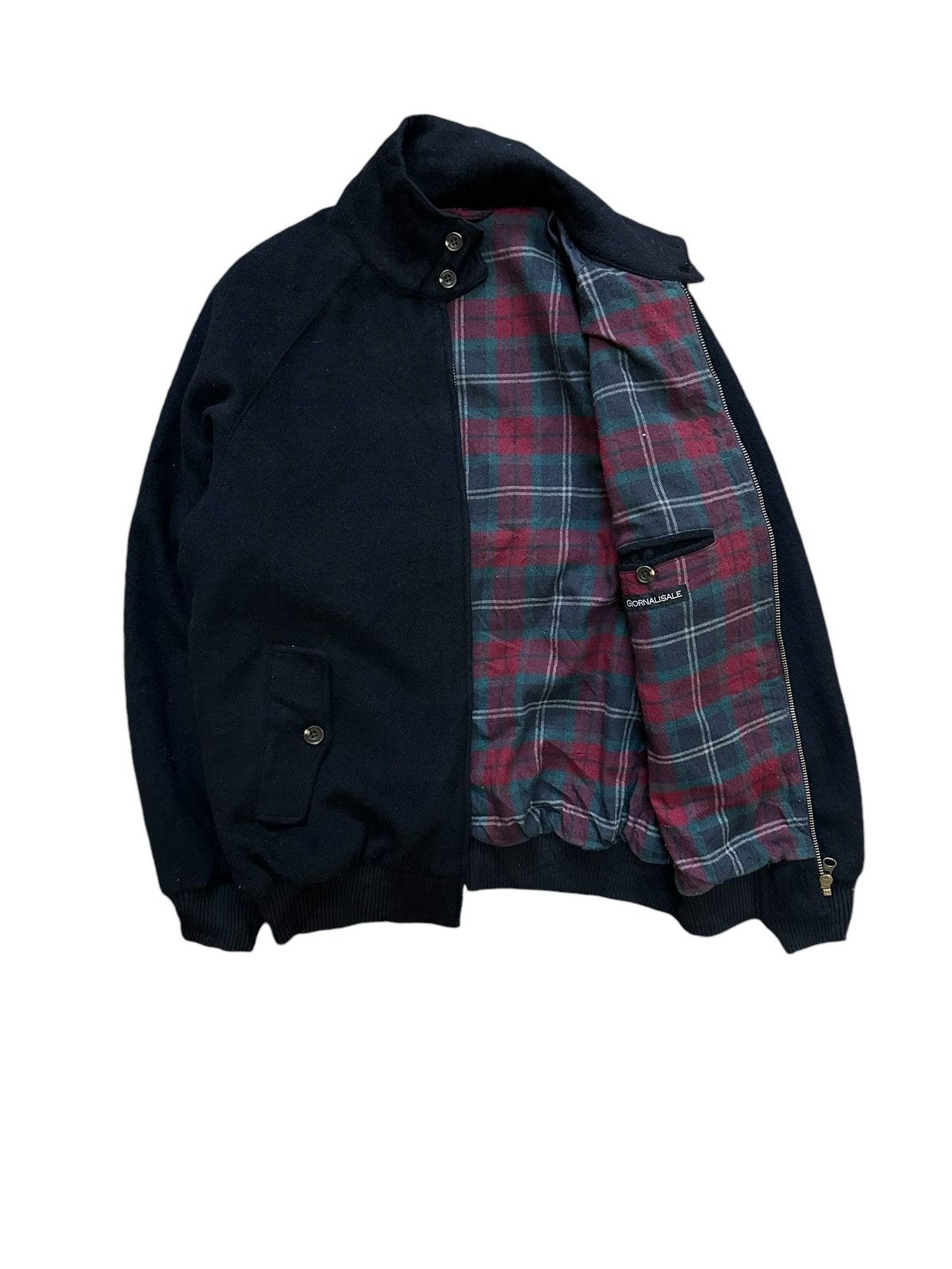 If Six Was Nine × Japanese Brand Vintage Giornalisale Wool Jacket Bomber Size US M / EU 48-50 / 2 - 7 Thumbnail