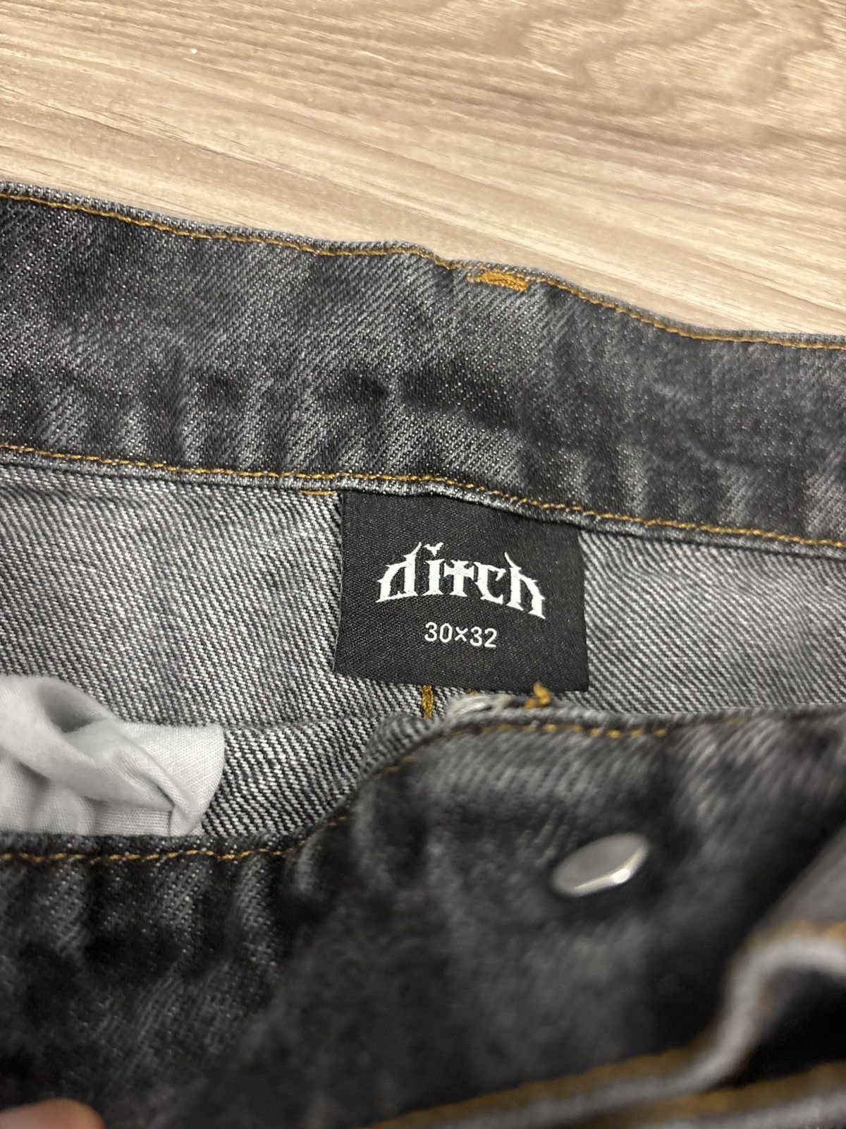 Other Ditch Straight Leg Jeans - Black jeans Size US 30 / EU 46 - 4 Thumbnail