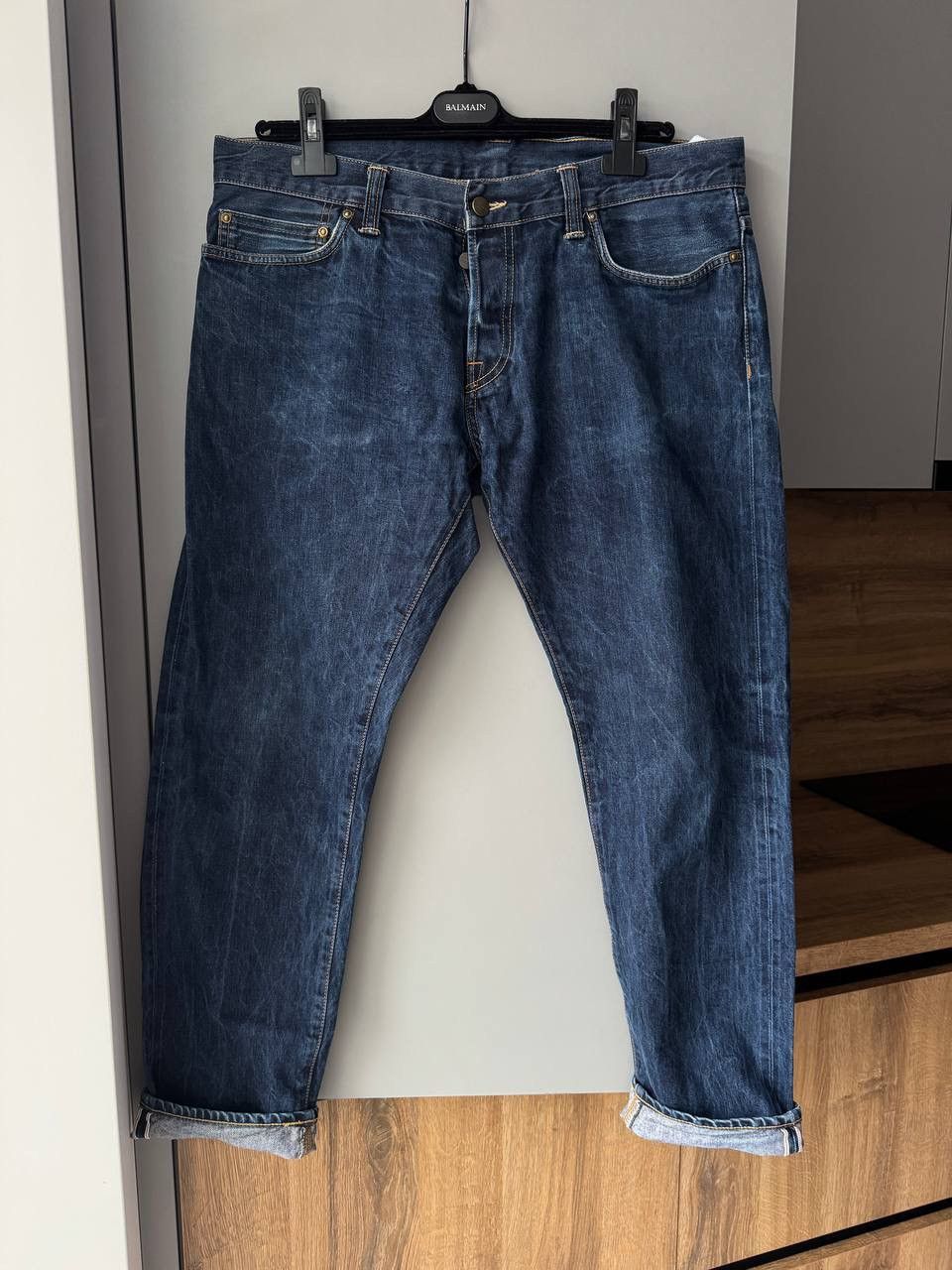 Carhartt Vintage CARHARTT Selvedge Privateer Pant Jeans Size US 34 / EU 50 - 2 Thumbnail