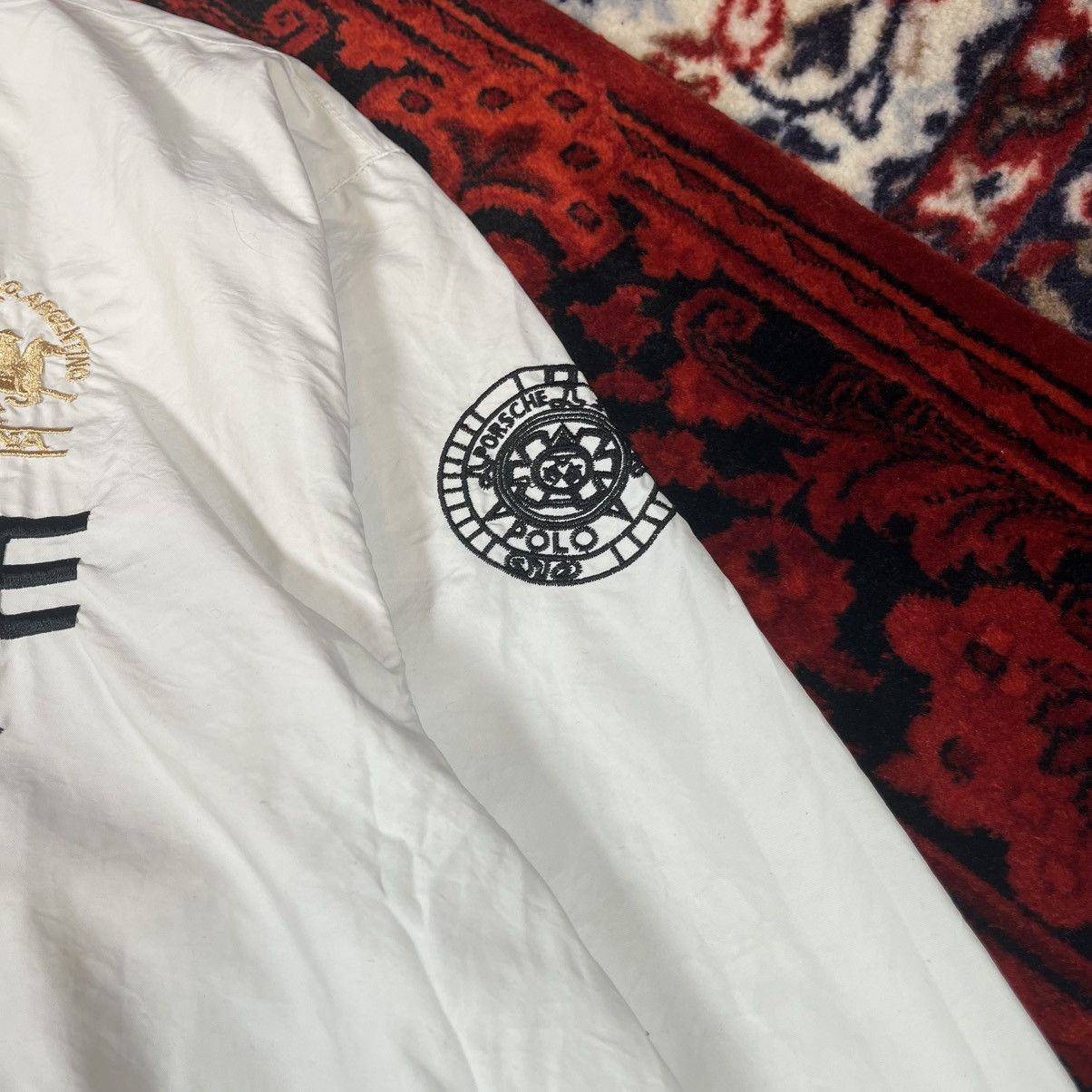 La Martina × Porsche Design La Martina Porsche Polo Team Y2K Jacket Full Zip Windbreaker Size US XXL / EU 58 / 5 - 9 Thumbnail