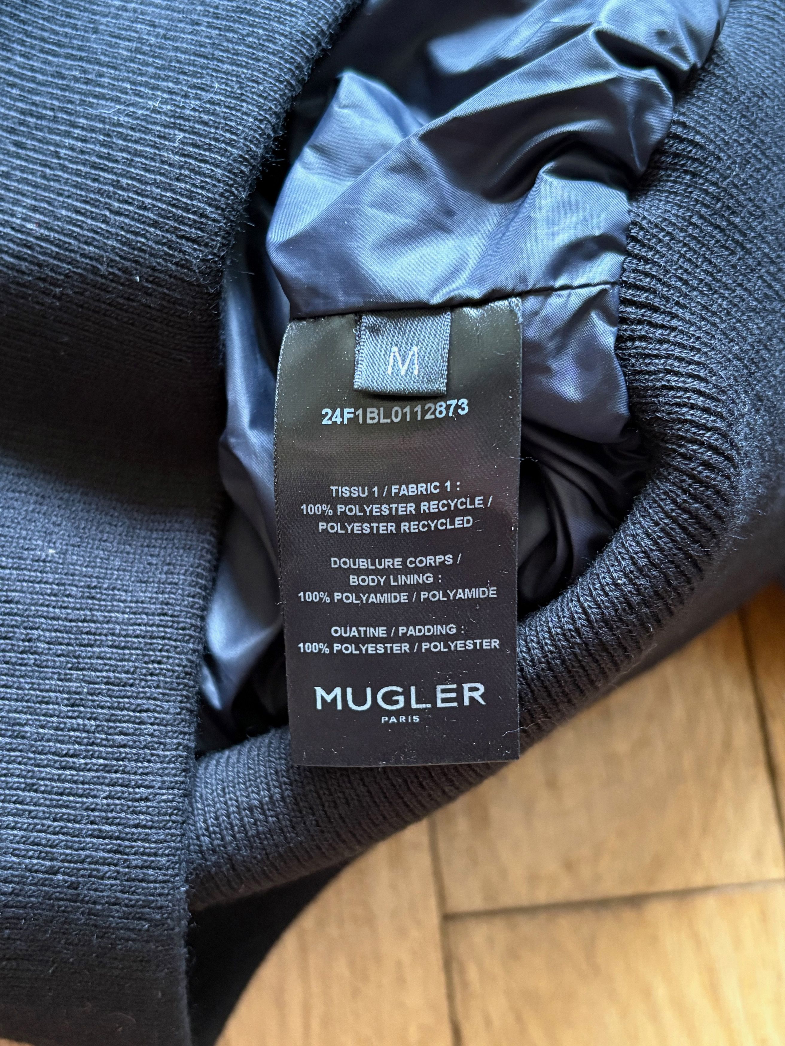 Mugler Mugler cropped bomber Size US M / EU 48-50 / 2 - 8 Thumbnail