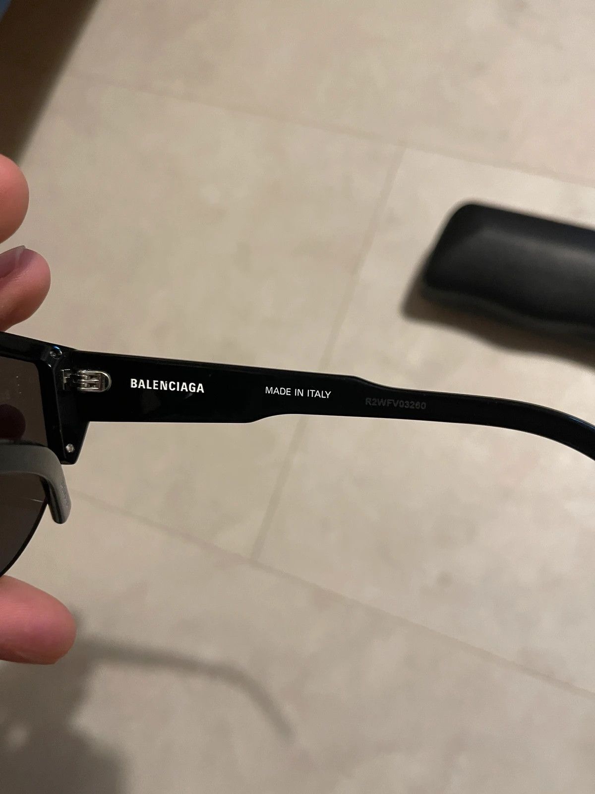 Balenciaga Balenciaga Ski CAT Sunglasses Size ONE SIZE - 5 Thumbnail