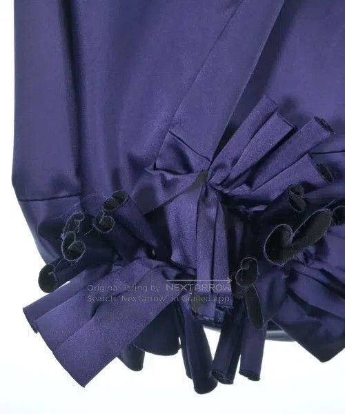 Comme des Garcons Comme des Garcons Blue Retro Folded Flower Top Size S / US 4 / IT 40 - 5 Thumbnail