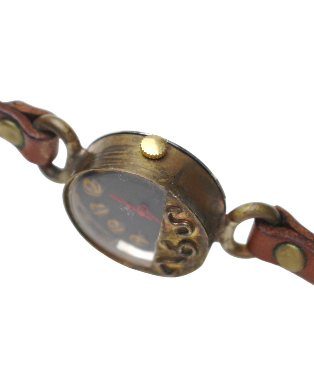 Japanese Brand × Vintage 2000S JAPANESE HANDCRAFTED STEAMPUNK BRASS CASE WATCH Size ONE SIZE - 8 Thumbnail