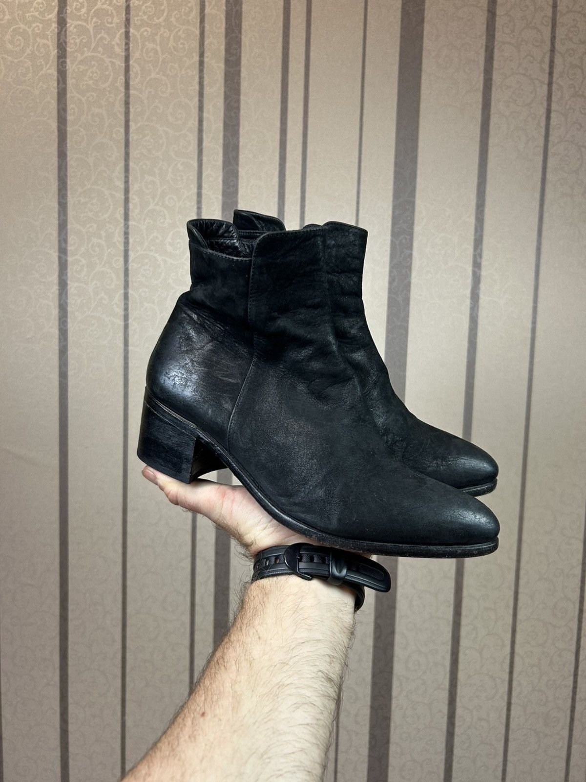 The Last Conspiracy The Last Conspiracy Black Soft Leather Ankle Boots Size 37 Size US 7 / IT 37 - 2 Thumbnail
