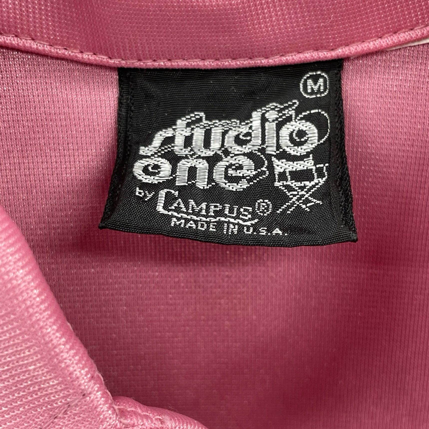 Vintage VINTAGE Studio One 70's Shirt Men's Medium Pink Disco Hippie Festival Coachella Edm Shirt Size US M / EU 48-50 / 2 - 3 Thumbnail