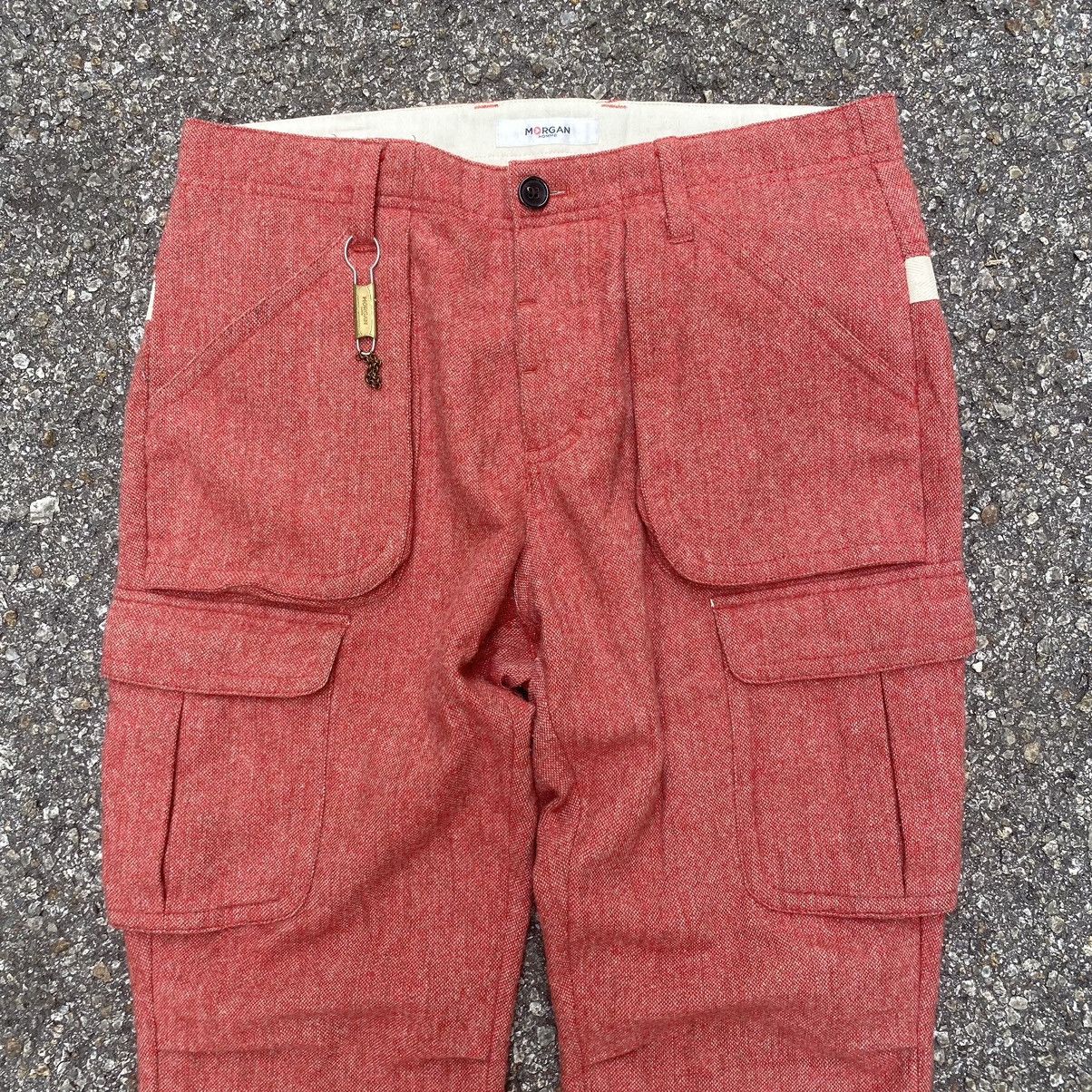 Le Grande Bleu (L.G.B.) Morgan Homme Cargo Tweeted Wool Pants Size US 31 - 3 Thumbnail