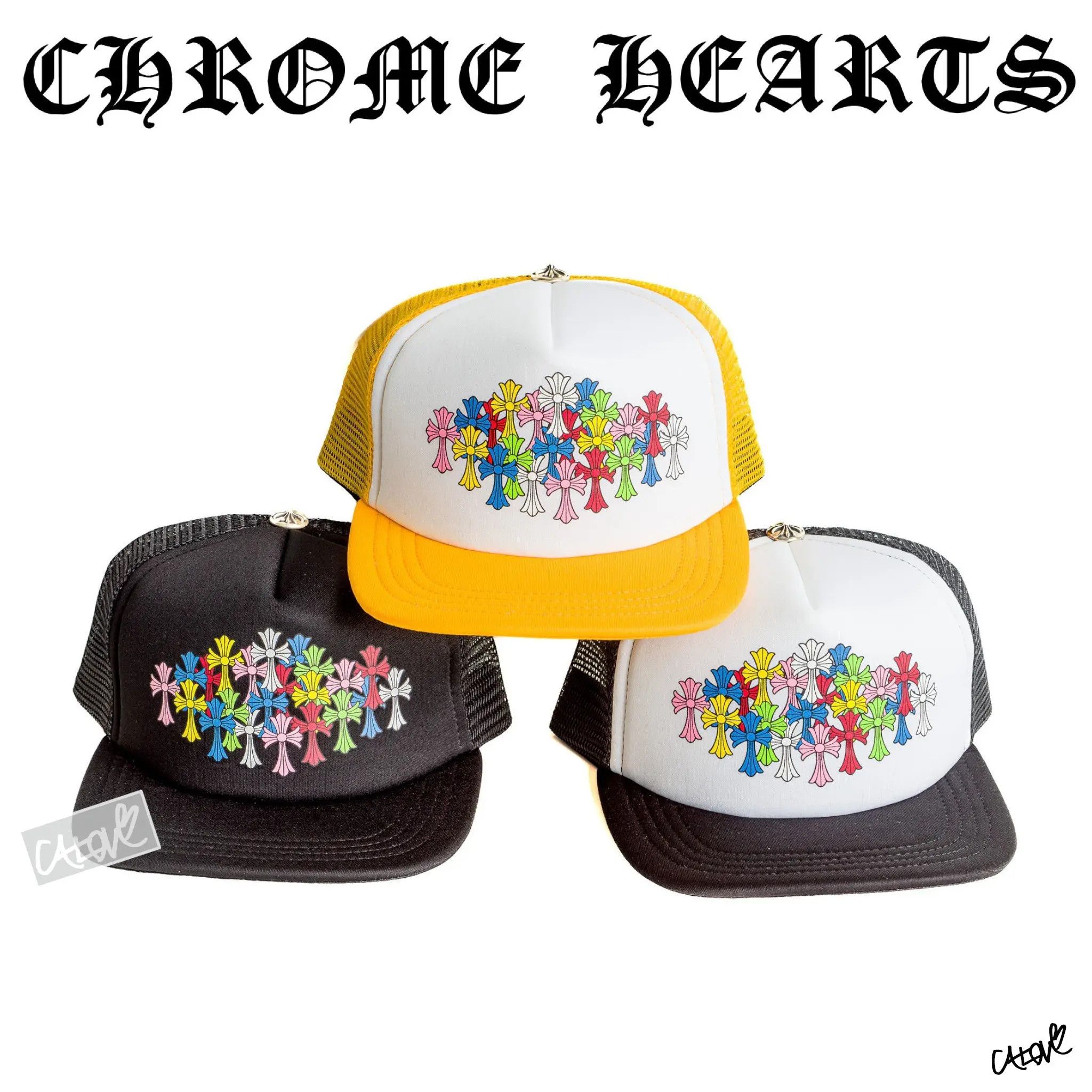 Chrome Hearts CHROME HEARTS KING TACO TRUCKER HAT | Grailed