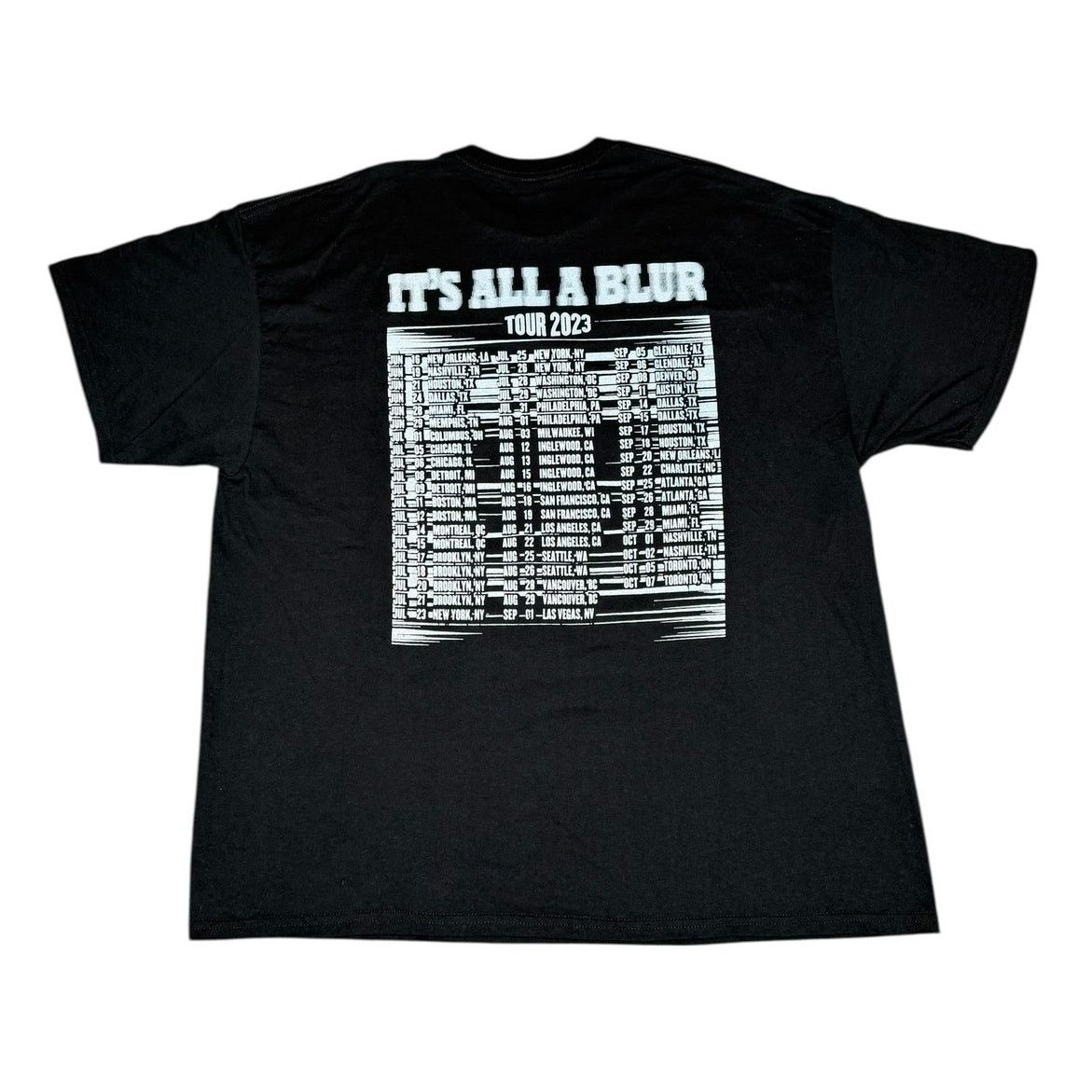 21 Savage Drake 21 Savage It's All a Blur Tour T-Shirt Size US L / EU 52-54 / 3 - 2 Thumbnail