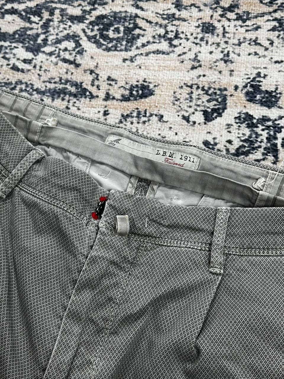 L.B.M. 1911 Luxury L.B.M. 1911 Grey Casual Chino Pants Size US 32 / EU 48 - 4 Thumbnail