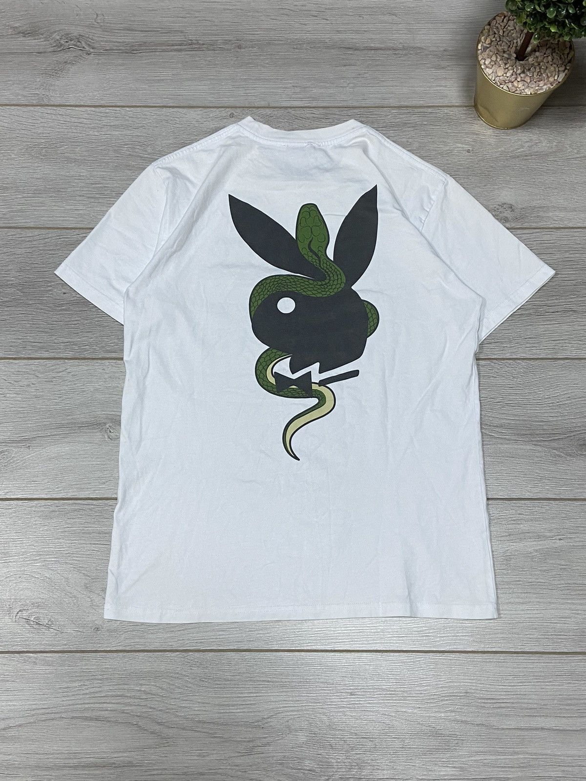 Playboy Playboy X The Great Giant Frog snake rabbit head t-Shirt Size US M / EU 48-50 / 2 - 1 Thumbnail