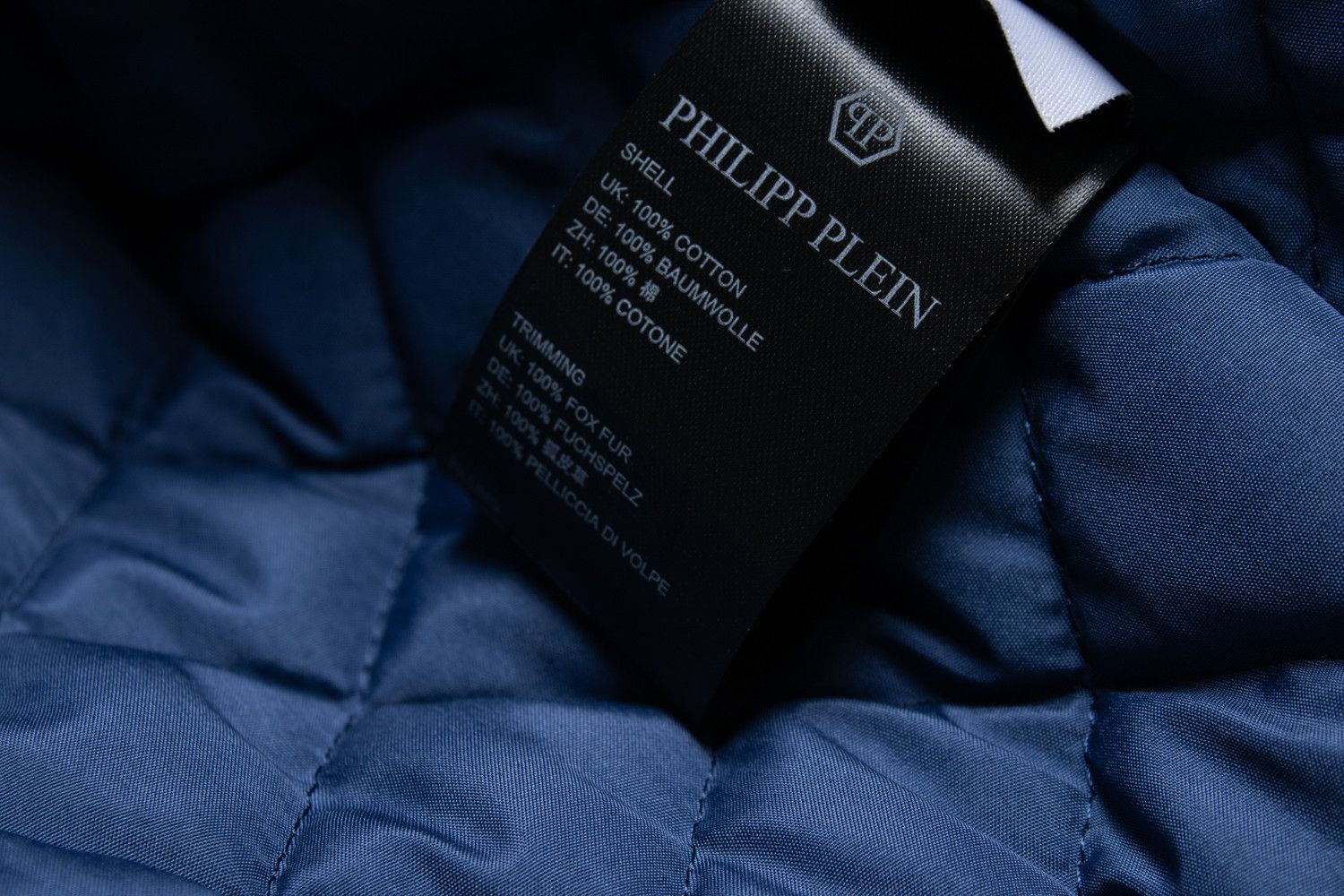 Philipp Plein Philipp Plein, denim trench coat with fur collar Size S / US 4 / IT 40 - 9 Thumbnail
