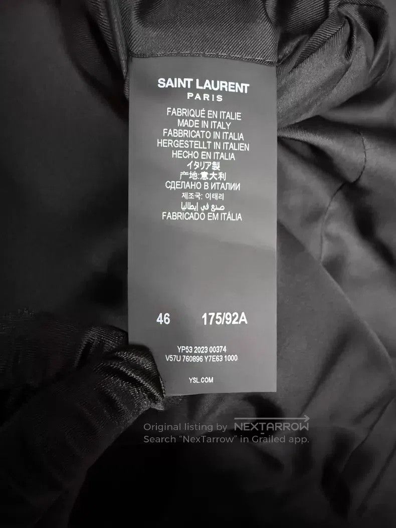 Saint Laurent Paris #REF! Size US S / EU 44-46 / 1 - 4 Thumbnail