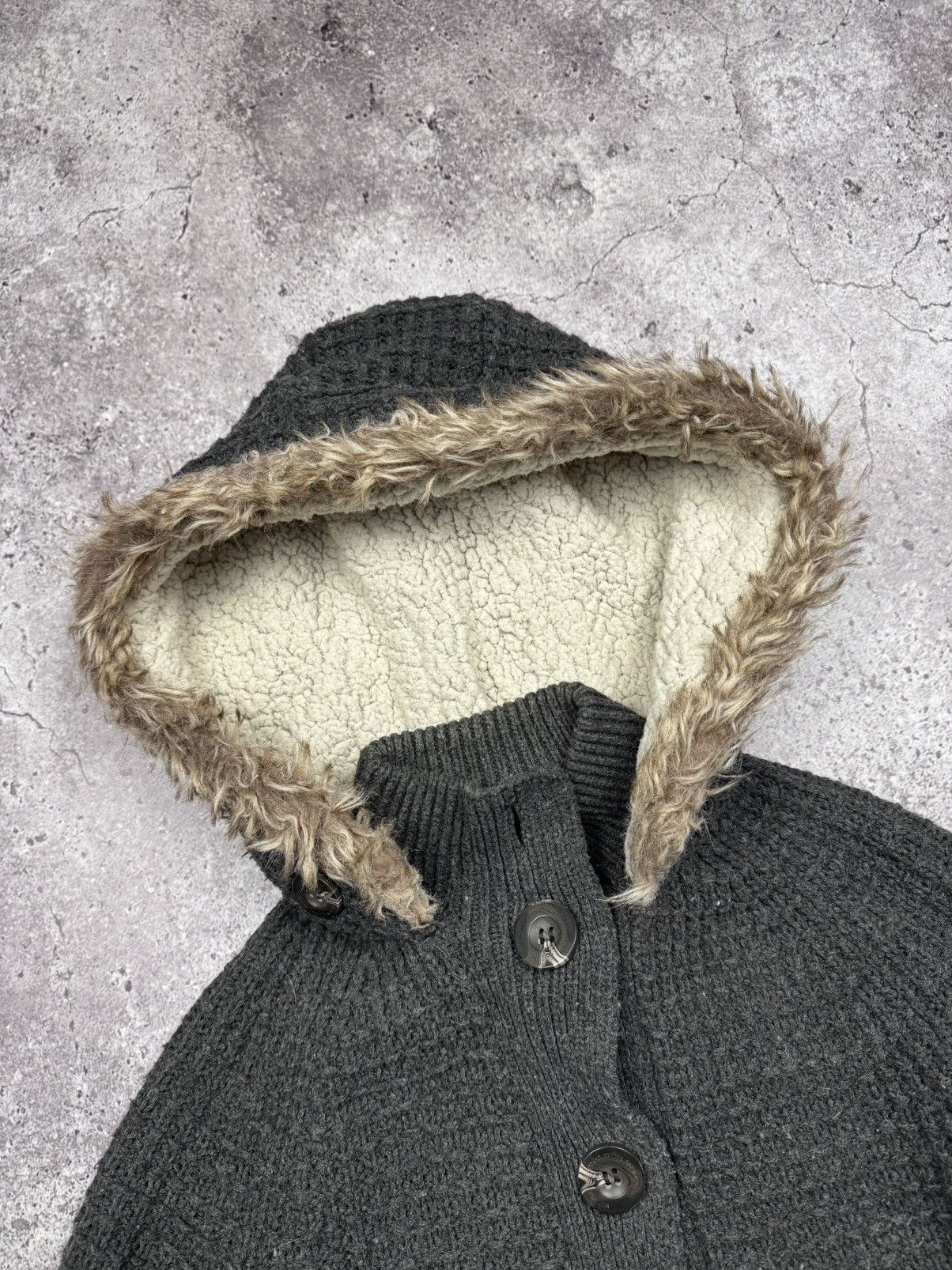 If Six Was Nine If Six Was Nine LGB Styled Knitted Fur Japan Y2K Zip Hoodie Size US S / EU 44-46 / 1 - 2 Thumbnail