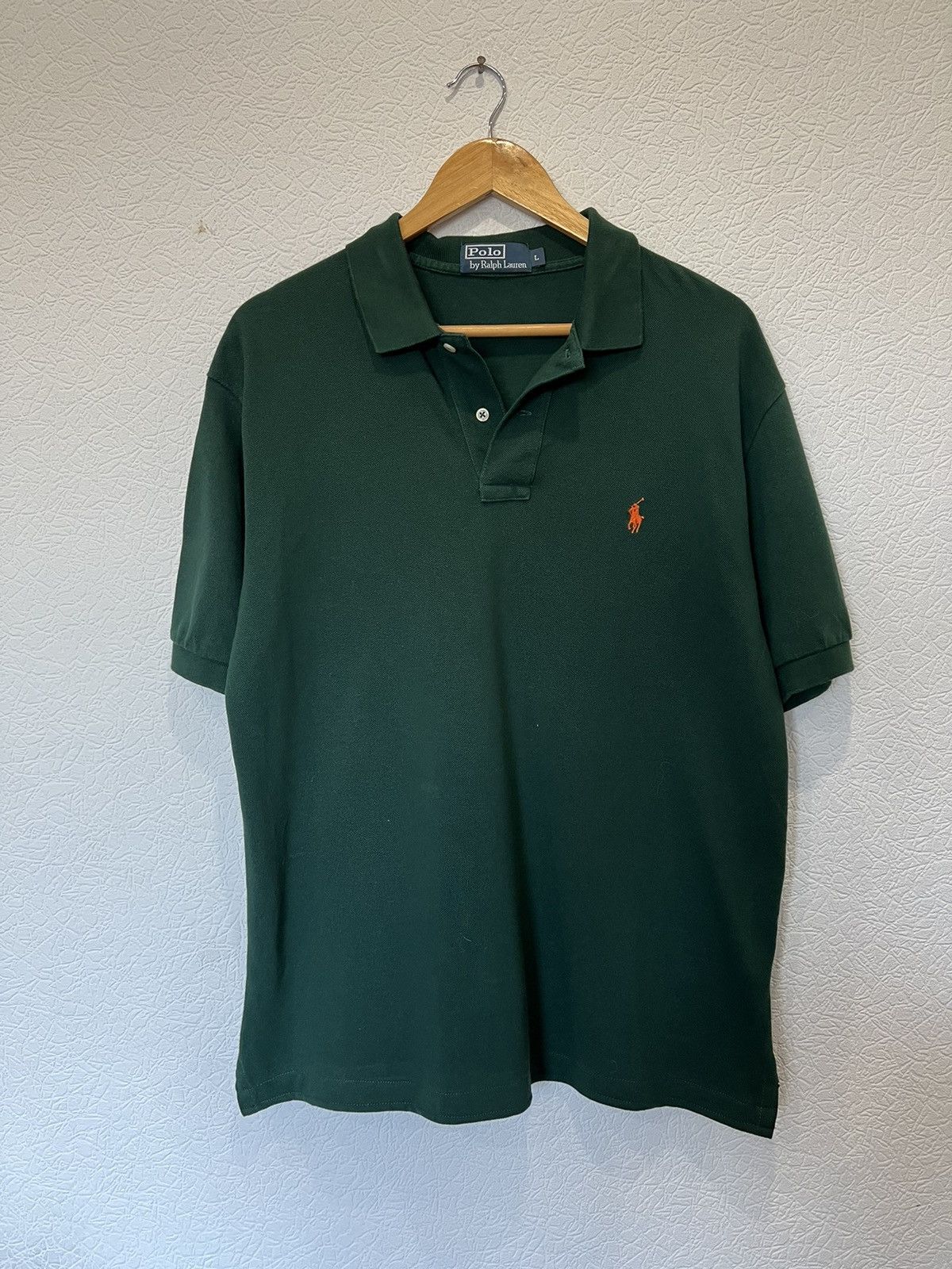 Polo Ralph Lauren Vintage Polo Ralph Lauren Green Polo Shirt 90’s Size US L / EU 52-54 / 3 - 1 Thumbnail