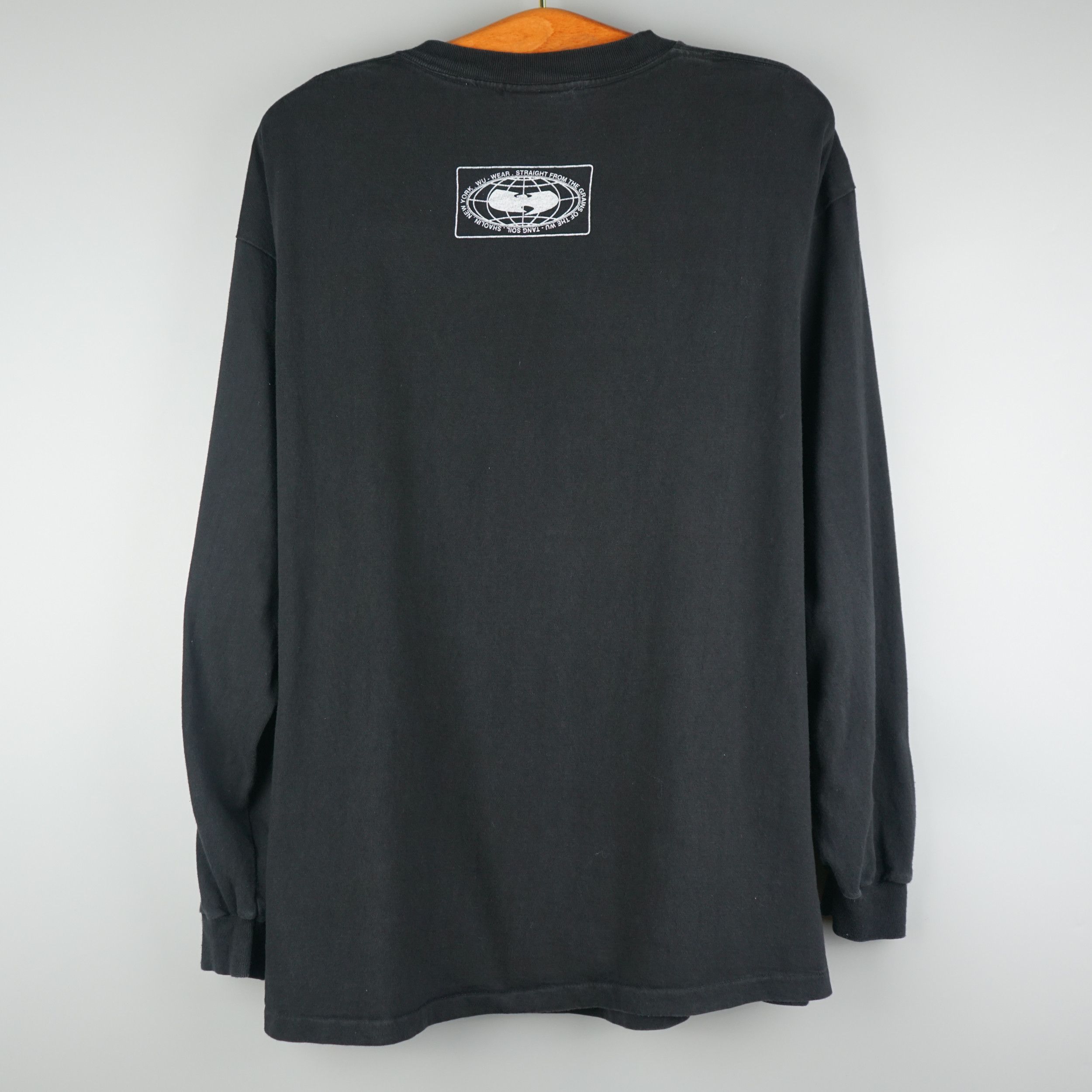 Band Tees Vintage 1990s Wu Tang Clan Long Sleeve T-Shirt Size US XXL / EU 58 / 5 - 6 Thumbnail