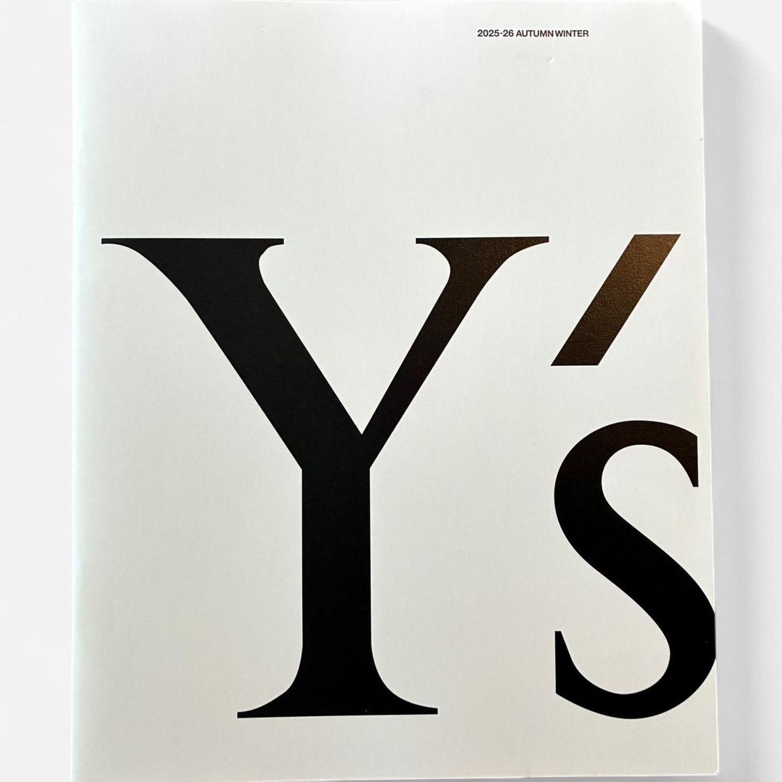 Japanese Brand × Yohji Yamamoto Y’s by Yohji Yamamoto 2025-2026 AW catalog collection Book Size ONE SIZE - 1 Thumbnail