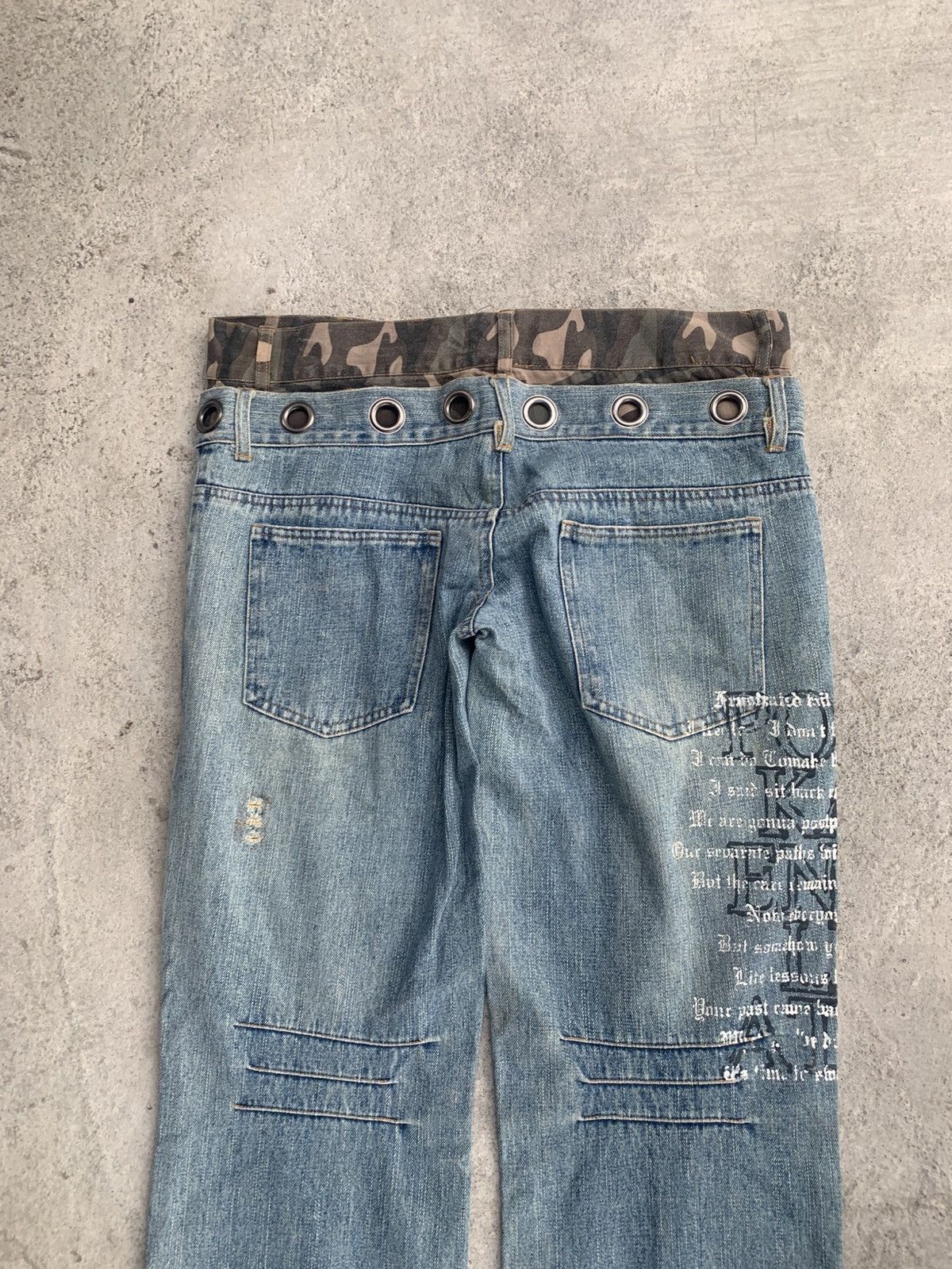 In The Attic In the attic double waist distressed pants Size US 30 / EU 46 - 4 Thumbnail