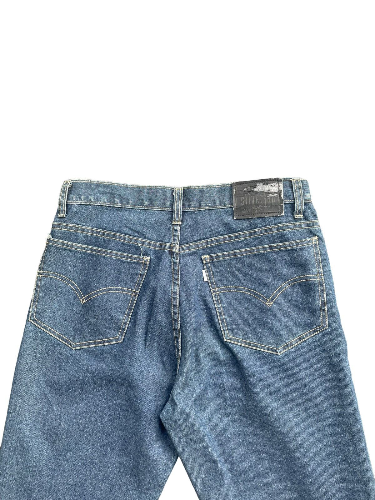 Levi's × Vintage Vintage 90’s Levis Silvertab Flare Denim Size 31" - 5 Thumbnail