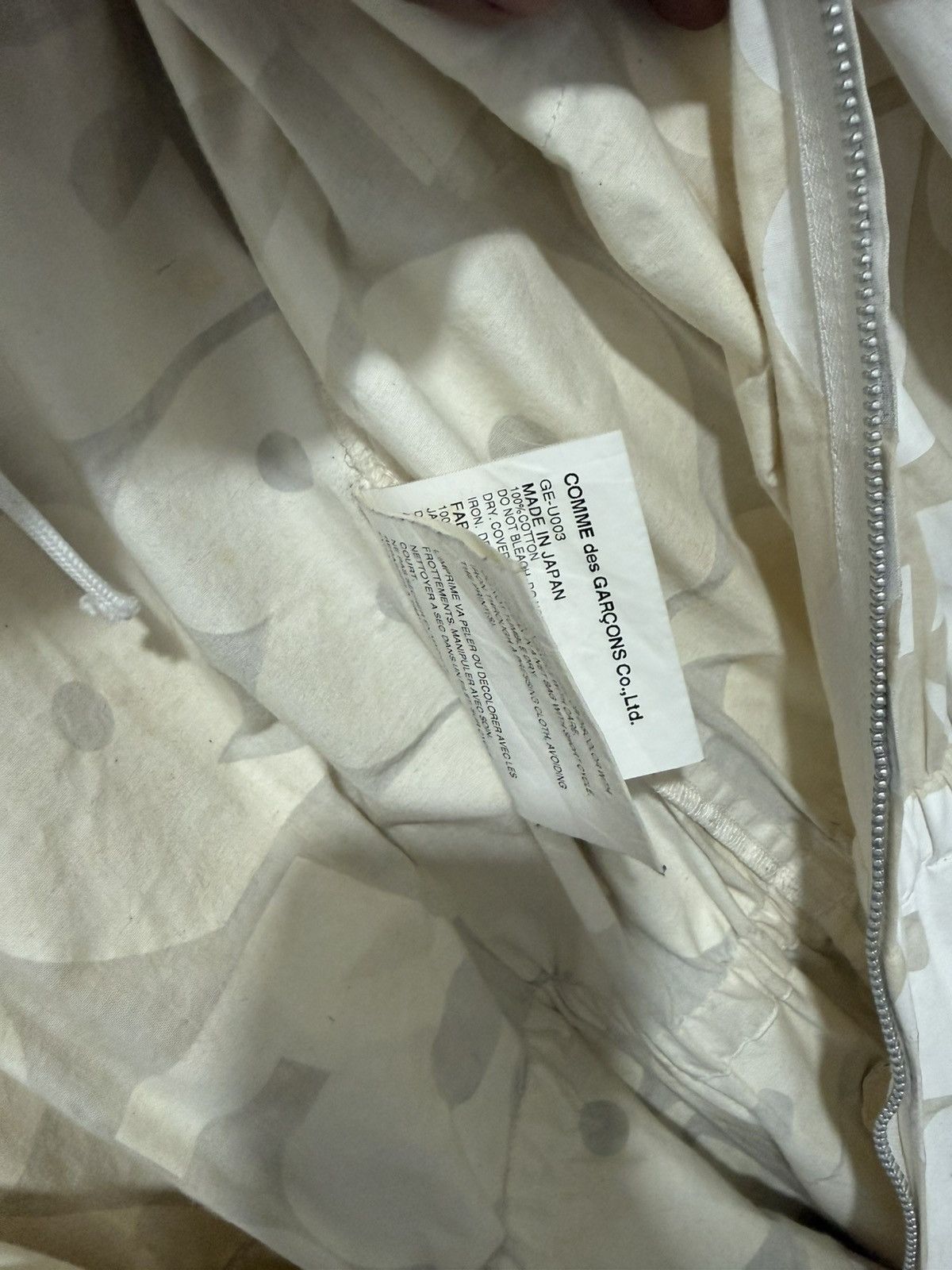 Comme des Garcons COMME des GARCONS numbered jumpsuit Size US 28 / EU 44 - 3 Thumbnail