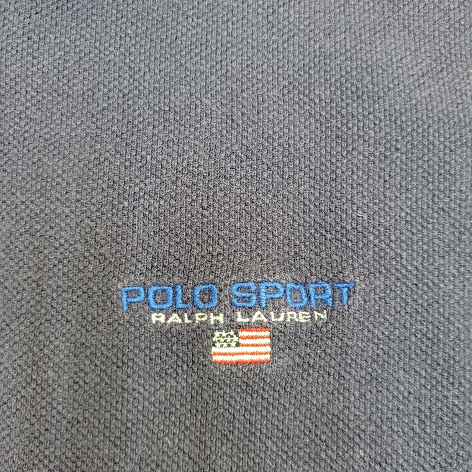 Ralph Lauren Vintage Y2K RL Polo-Sport Polo Shirt Medium 21x27 Navy-Blue Size US M / EU 48-50 / 2 - 3 Thumbnail