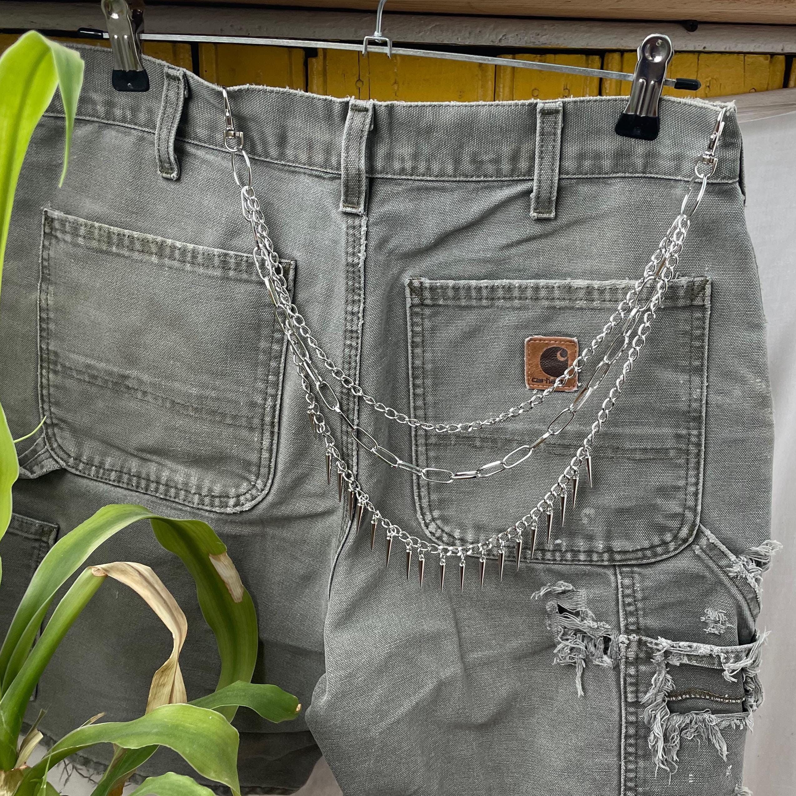 Other Pants Chain with spike gothic punk grunge alt y2k emo Size ONE SIZE - 5 Thumbnail