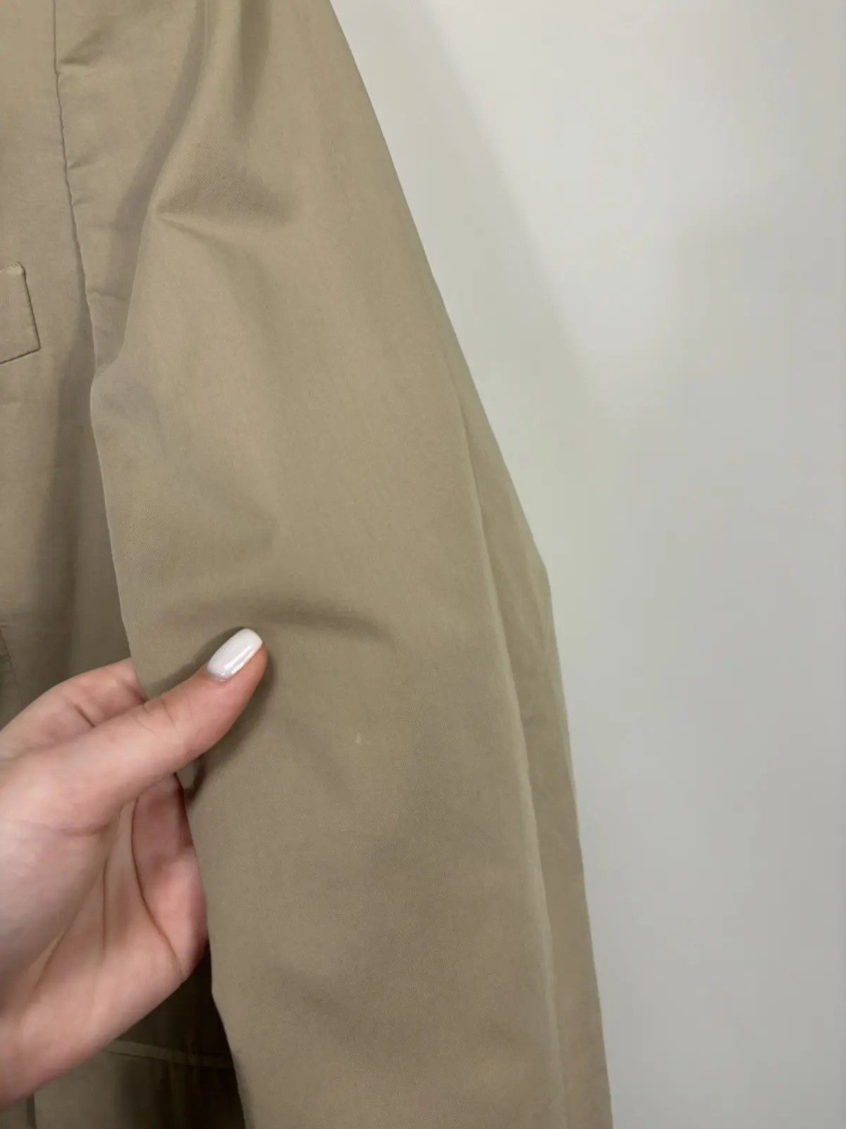 Prada × Vintage Prada Men's Cotton 2-Buttons Classic Formal Blazer Jacket Size 44R - 8 Thumbnail