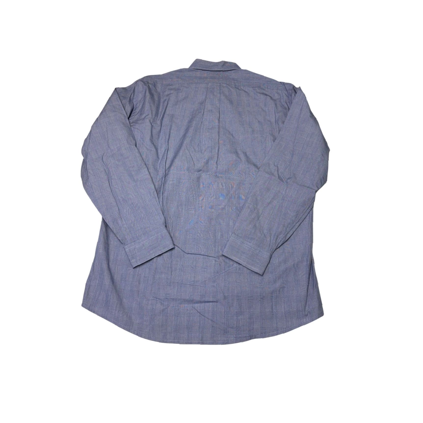 J.Crew J.CREW Shirt Mens Blue Glen Plaid Cotton Long Sleeve 15.5 34 47 Chest Button-Up Pocket Size US L / EU 52-54 / 3 - 6 Thumbnail