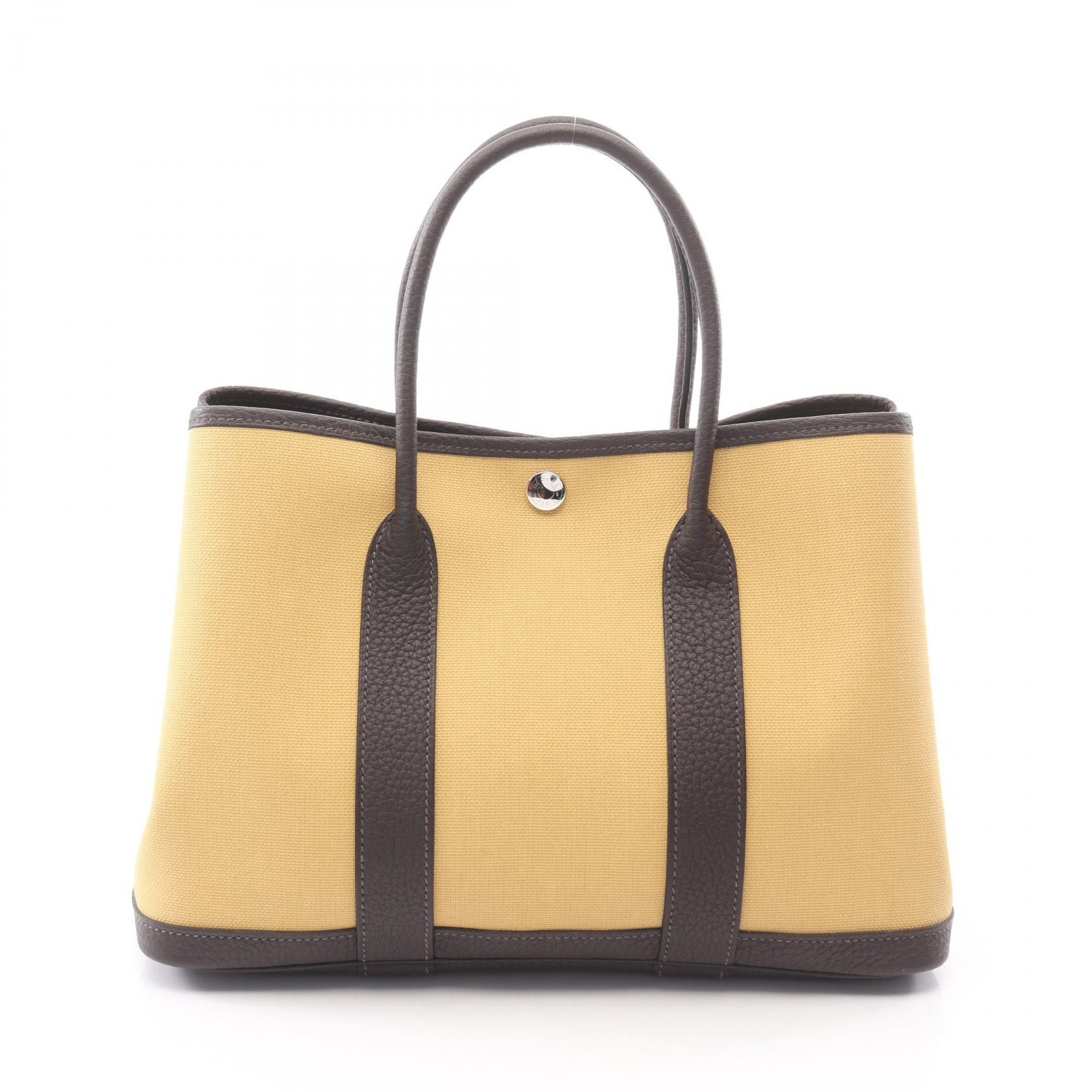 Hermes Hermes Hermes Garden Party TPM Toile Military Negonda Tote Bag Leather Tote Bag Stamp W (2024) DUTY FREE for USA Size ONE SIZE - 1 Thumbnail
