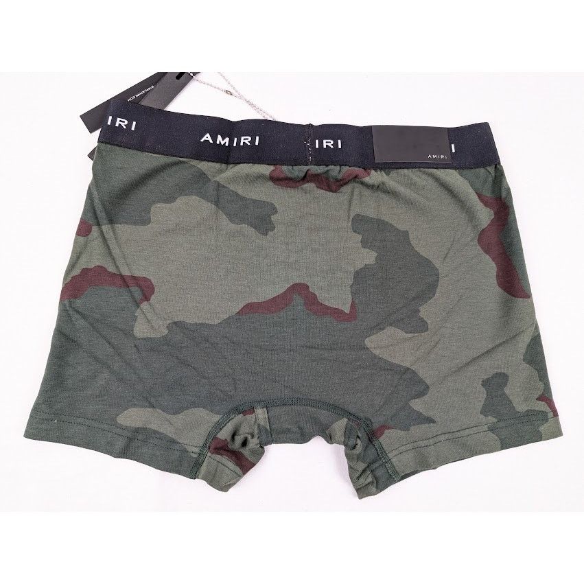 Amiri o1rshd1 Waistband Camo Boxer Short in Orange/Black Size US 34 / EU 50 - 10 Thumbnail