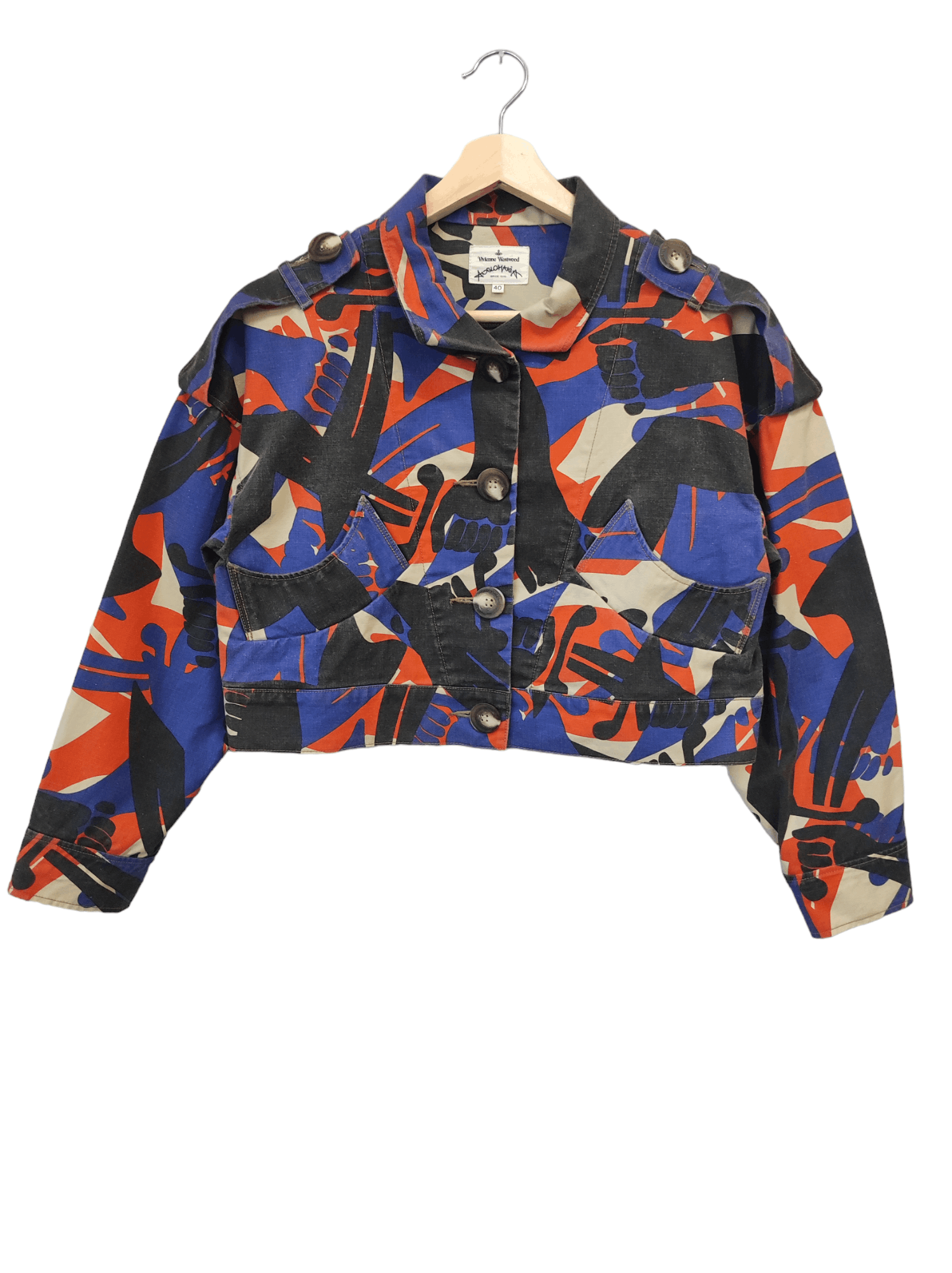 Vivienne Westwood Vivienne Westwood Anglomania Classic Sword Denime Jacket Size M / US 6-8 / IT 42-44 - 1 Thumbnail