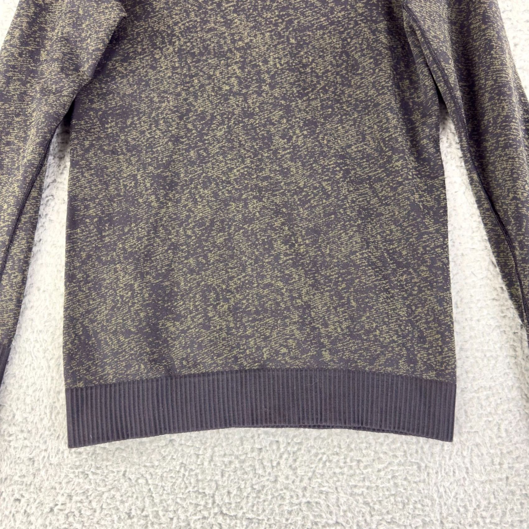 Lululemon Lululemon Rest Less Top Womens Medium Black Armory Long Sleeve Pullover Stretch Size M / US 6-8 / IT 42-44 - 6 Thumbnail