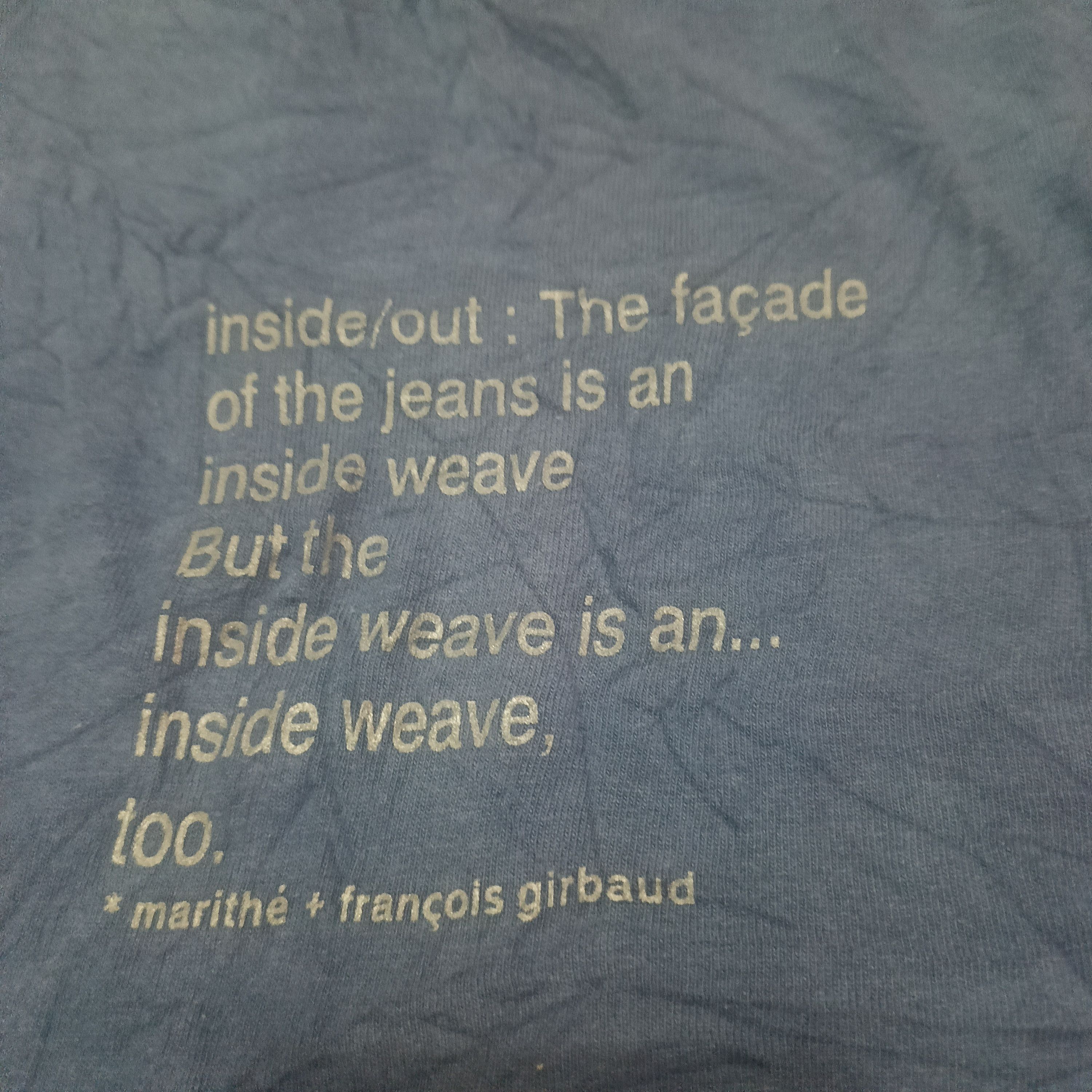 Marithe + Francois Girbaud Rare design Vtg marithe francois girbaud big size Size US XXL / EU 58 / 5 - 2 Thumbnail