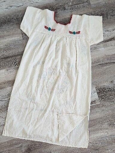 Handmade Handmade Mexican Dress One Size Embroidered One Size Size ONE SIZE - 5 Thumbnail