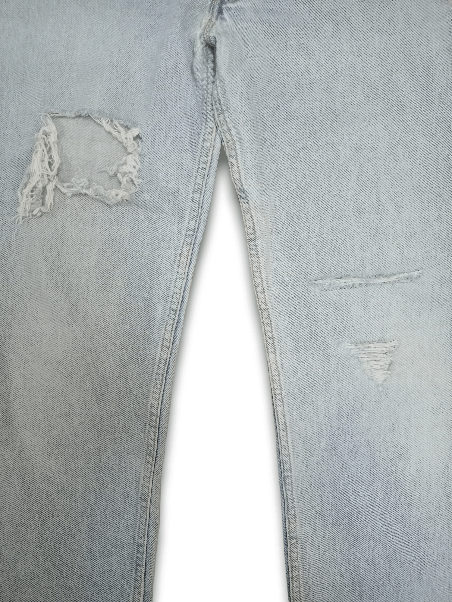 Levi's × Levi's Vintage Clothing Vintage 90s Levis 501 Distressed Loose Jeans 30x29 Size US 30 / EU 46 - 6 Thumbnail