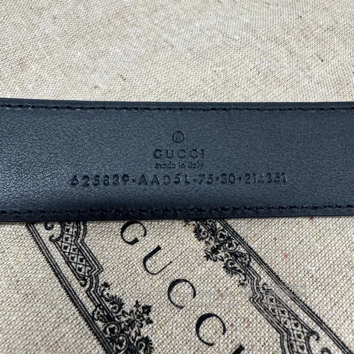 Gucci Guicci Double G buckle; Double G embossed; Belt| Size ONE SIZE - 6 Thumbnail