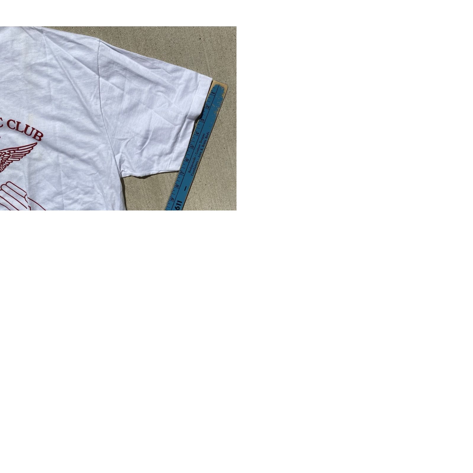 Hanes VINTAGE Hanes The Olympic Club Handball 1983 Doubles Championships T Shirt XL White 80s Mens Shirt Graphic Print Size US XL / EU 56 / 4 - 11 Thumbnail