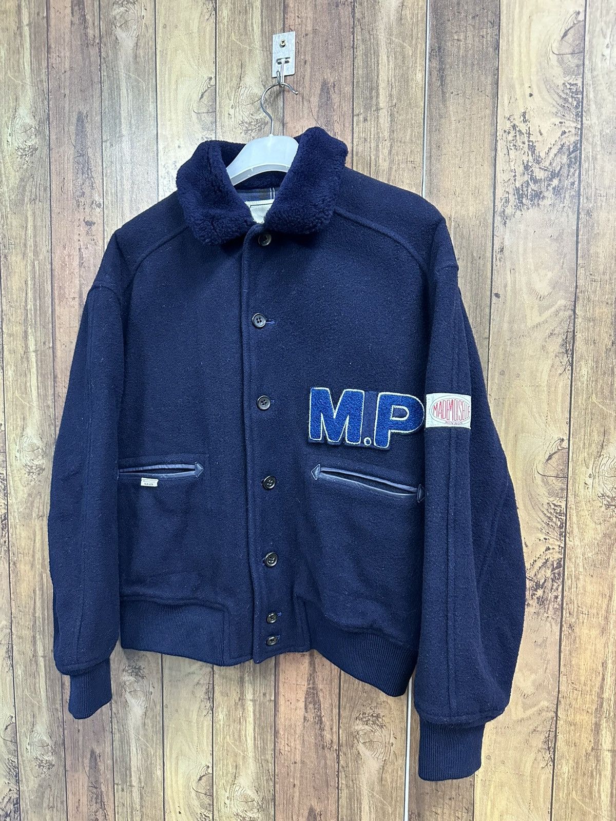 Mademoiselle Non Non Vtg Mademoiselle Non Non Wool Boxy Crop Jacket Z20 Size US S / EU 44-46 / 1 - 3 Thumbnail