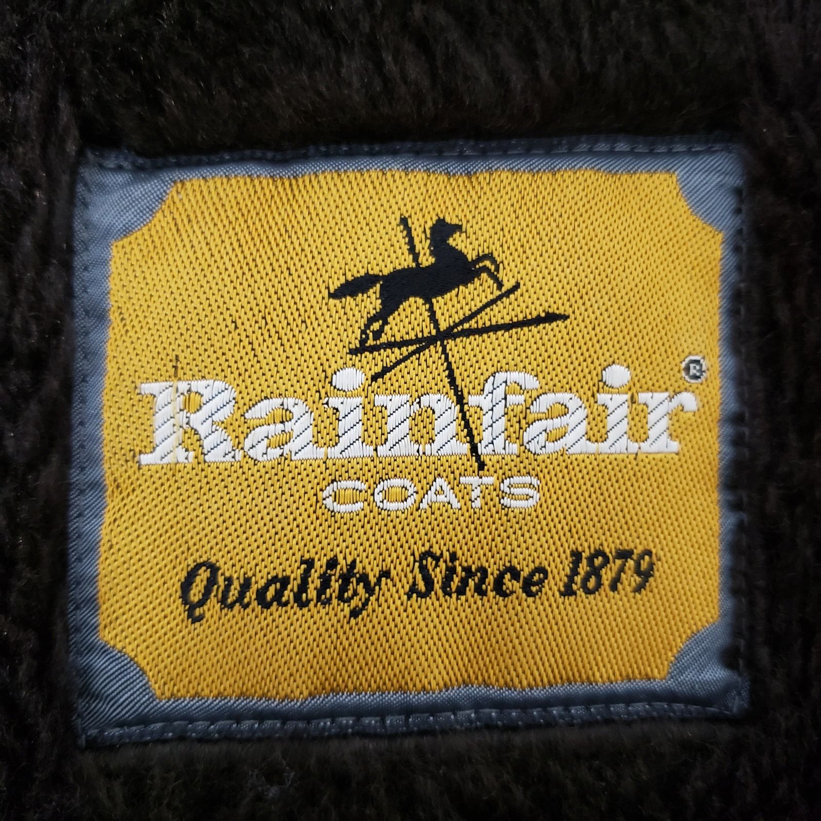 Vintage Rainfair Trench Coat Removable Faux Fur Lining USA Made 44 Size US L / EU 52-54 / 3 - 14 Thumbnail