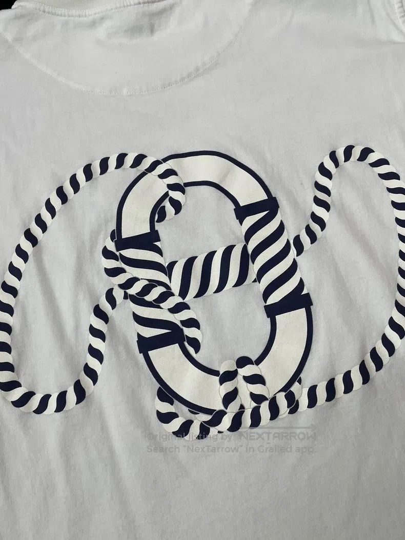 Hermes Hermes White Printed Short Sleeve T-Shirt Top Size XS / US 0-2 / IT 36-38 - 3 Thumbnail