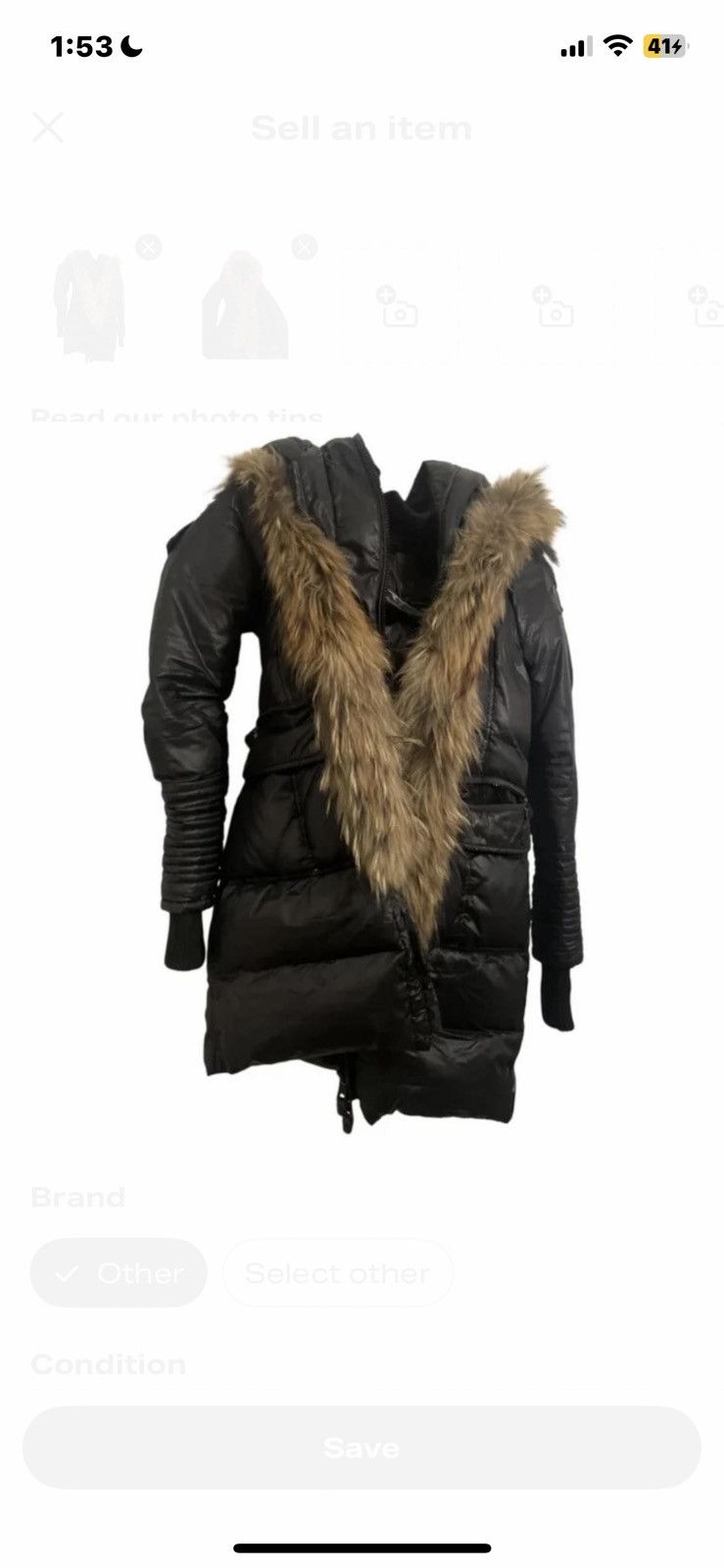 Other Fur coat nicole benisti Size XS / US 0-2 / IT 36-38 - 2 Thumbnail