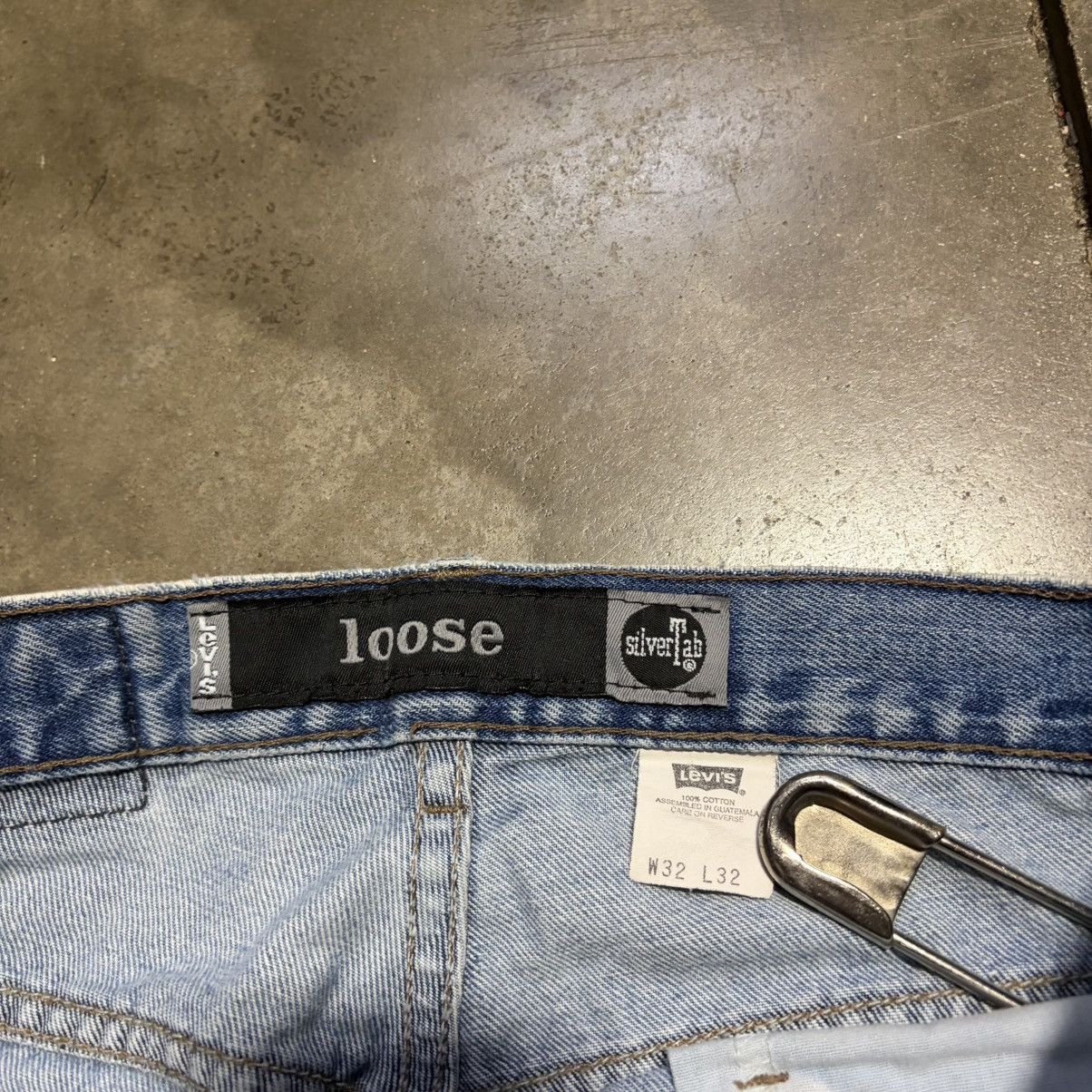 Levi's Vintage Levis Silver Tab Denim Jeans Loose Fit Baggy Faded Size US 32 / EU 48 - 11 Thumbnail