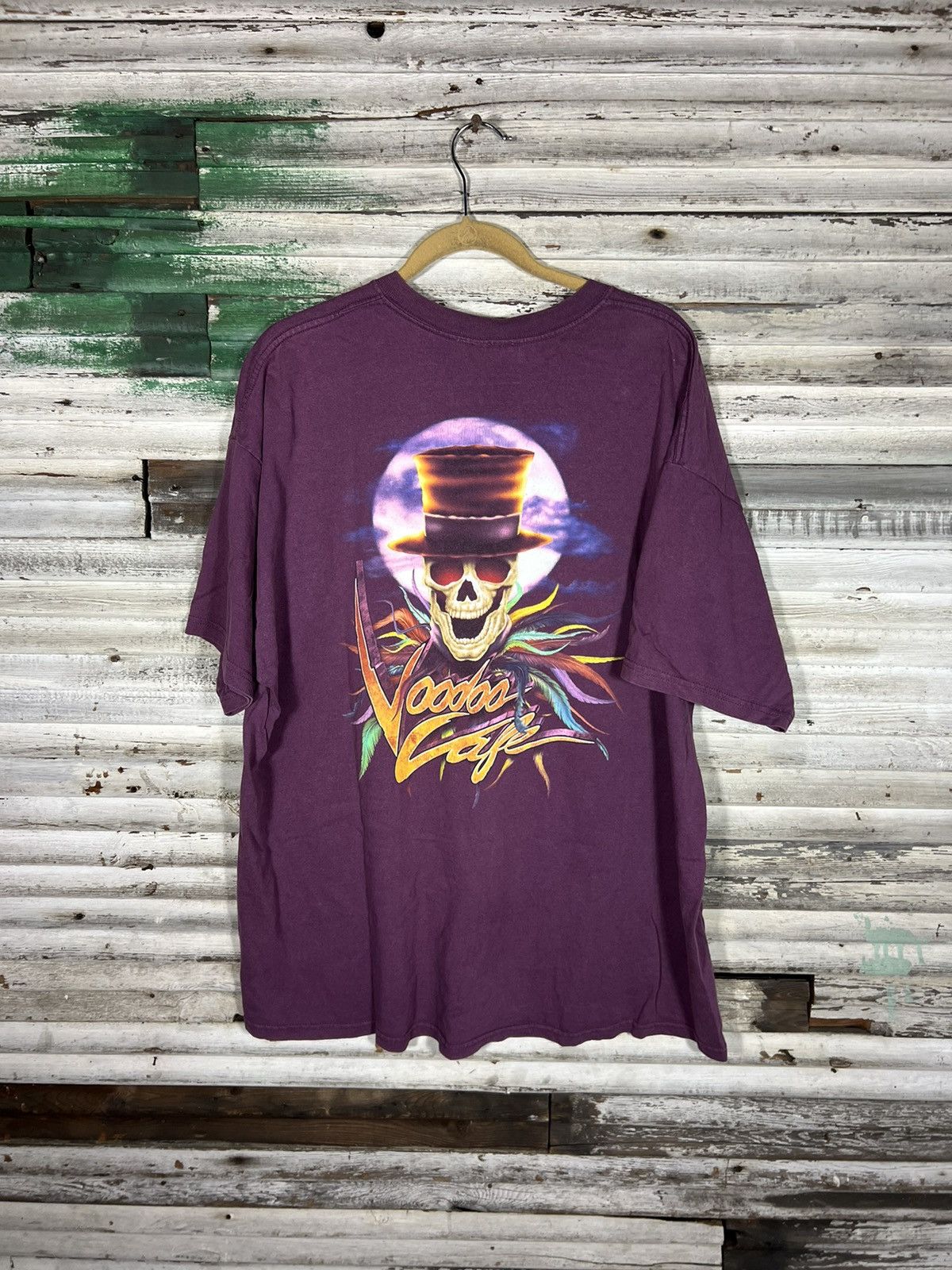 Vintage Vintage Voodoo Cafe Shirt Size US XXL / EU 58 / 5 - 1 Thumbnail