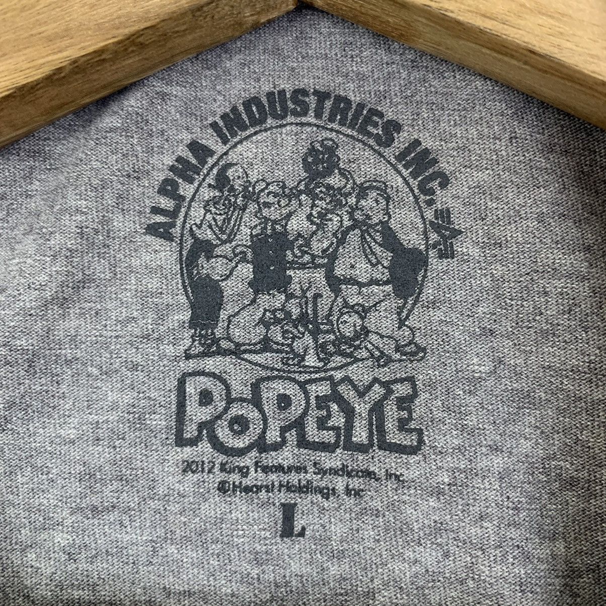 Alpha Industries ALPHA INDUSTRIES x POPEYE US Naval Army Tee Shirt Size US L / EU 52-54 / 3 - 8 Thumbnail