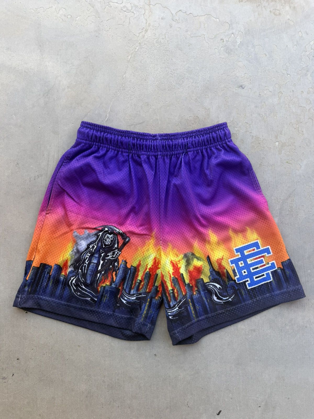 Eric Emanuel × Warren Lotas Eric Emanuel x Warren Lotas Mesh Shorts – Size Small Size US 30 / EU 46 - 1 Thumbnail